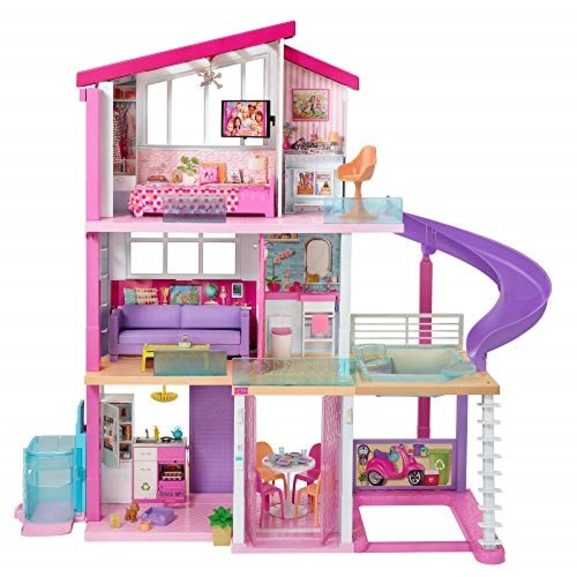 RRP £229.00 Barbie GNH53 Dreamhouse Playset, 2020 Dreamhouse