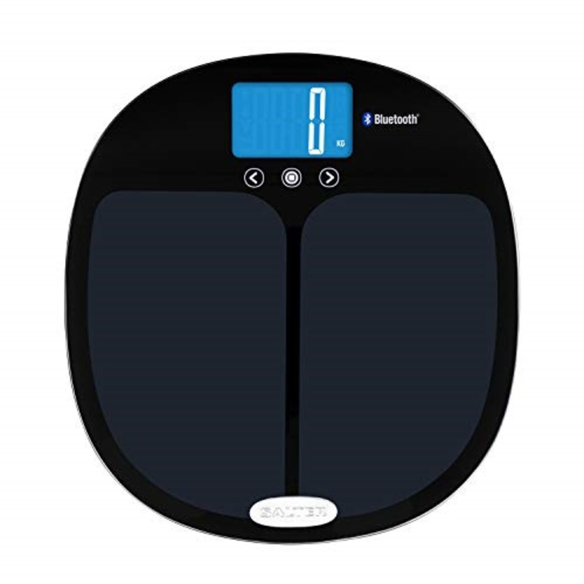 Salter Curve Smart Analyser Digital Bathroom Scales - Bluetooth Scale, Connect Smartph