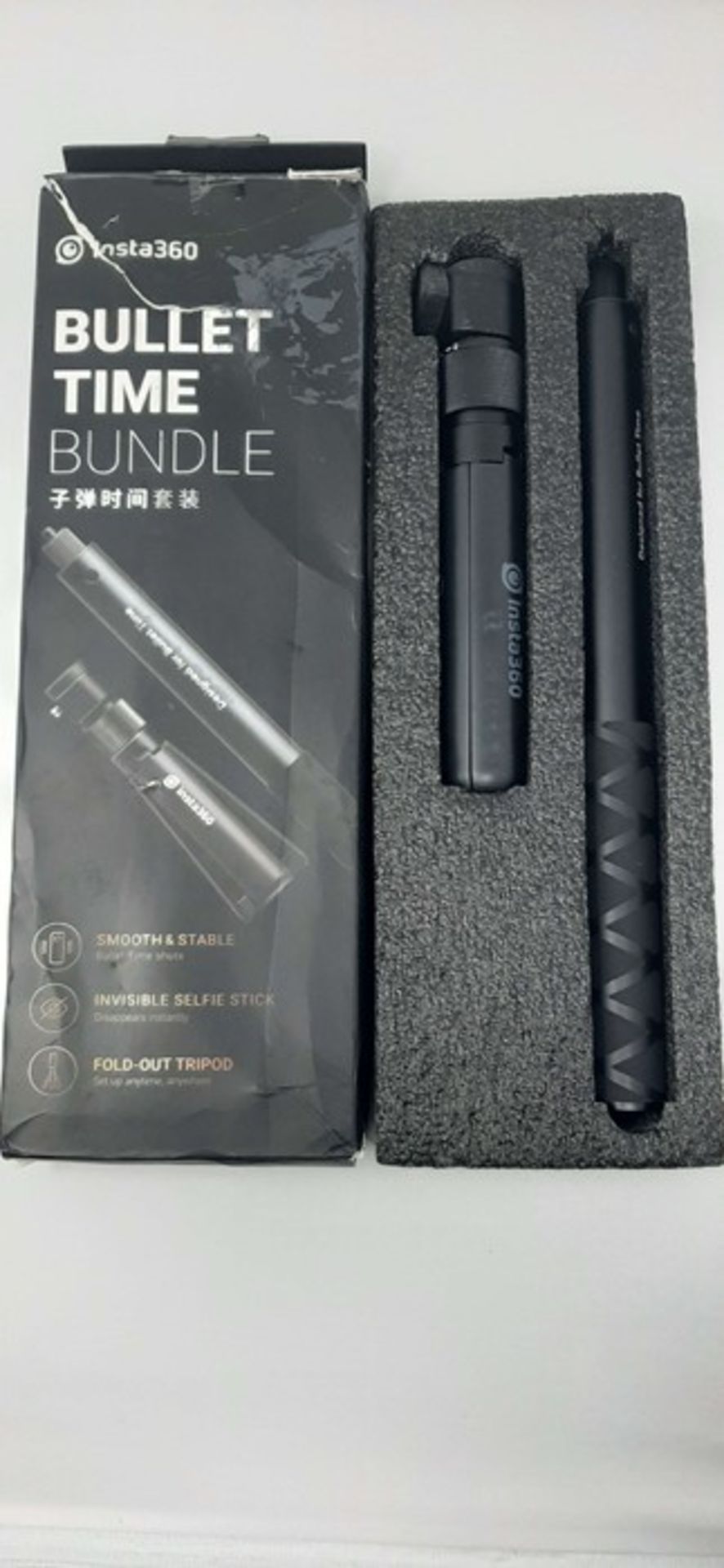 RRP £50.00 Insta360 Bullet Time Bundle - Kit con Selfie Stick de Aluminio y Manija Ergonómica Ad - Image 2 of 2