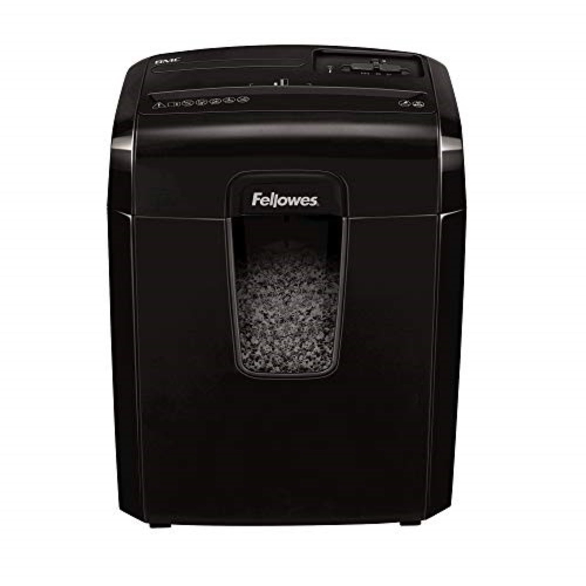 RRP £69.00 Fellowes Powershred 8Mc, 8 Sheet Micro-Cut Personal Paper Shredder with Safety Lock fo
