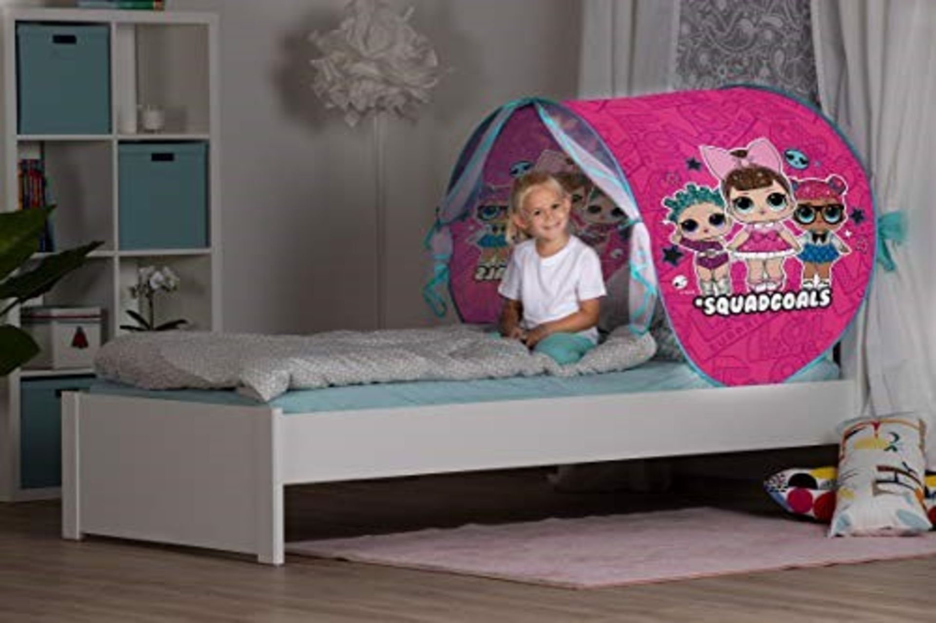 John 70209 LOL Surprise Bed Play Tent Girl, Pink