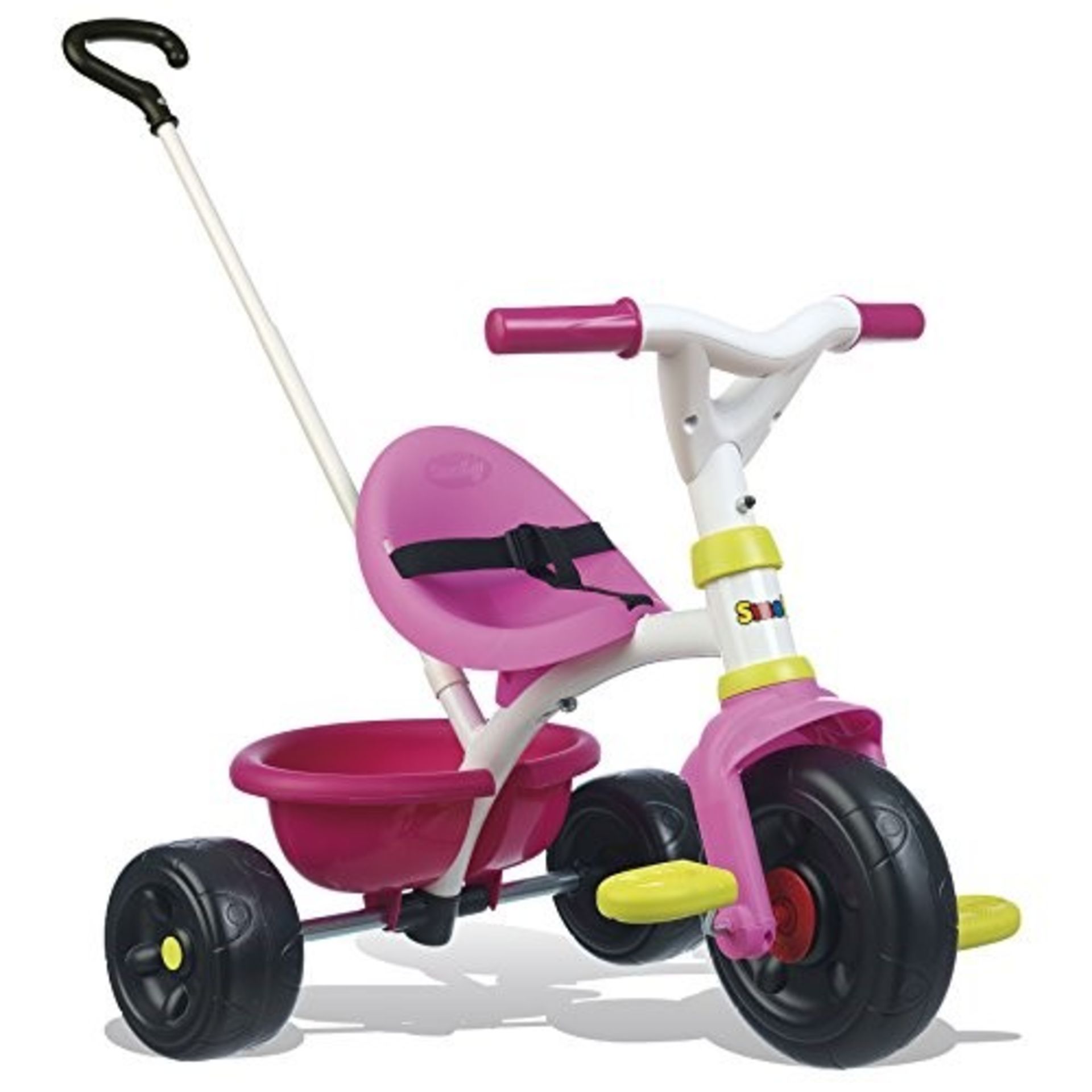 Smoby Push Along Trike with Parent Handle | Removable handle converts it to tricycle |