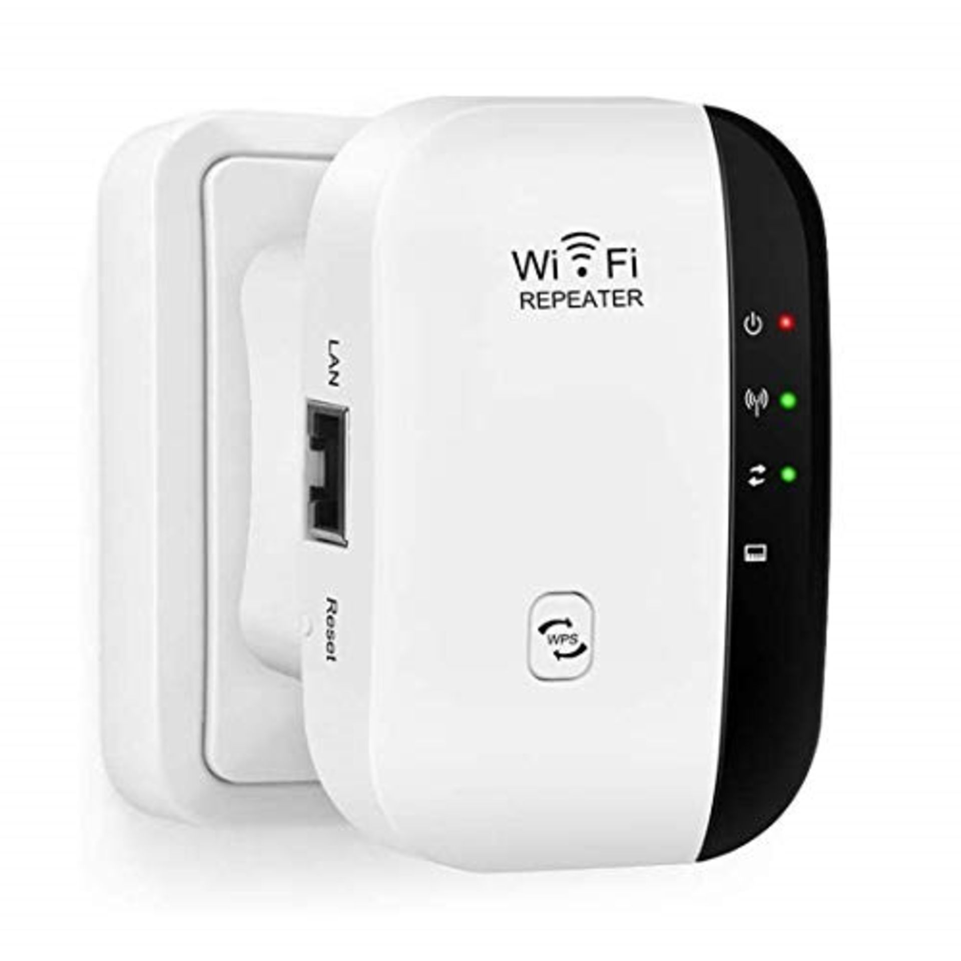 LOMOY WiFi Signal Extender, 2.4G Internet WiFi Booster for Home Office 300Mbps Superbo