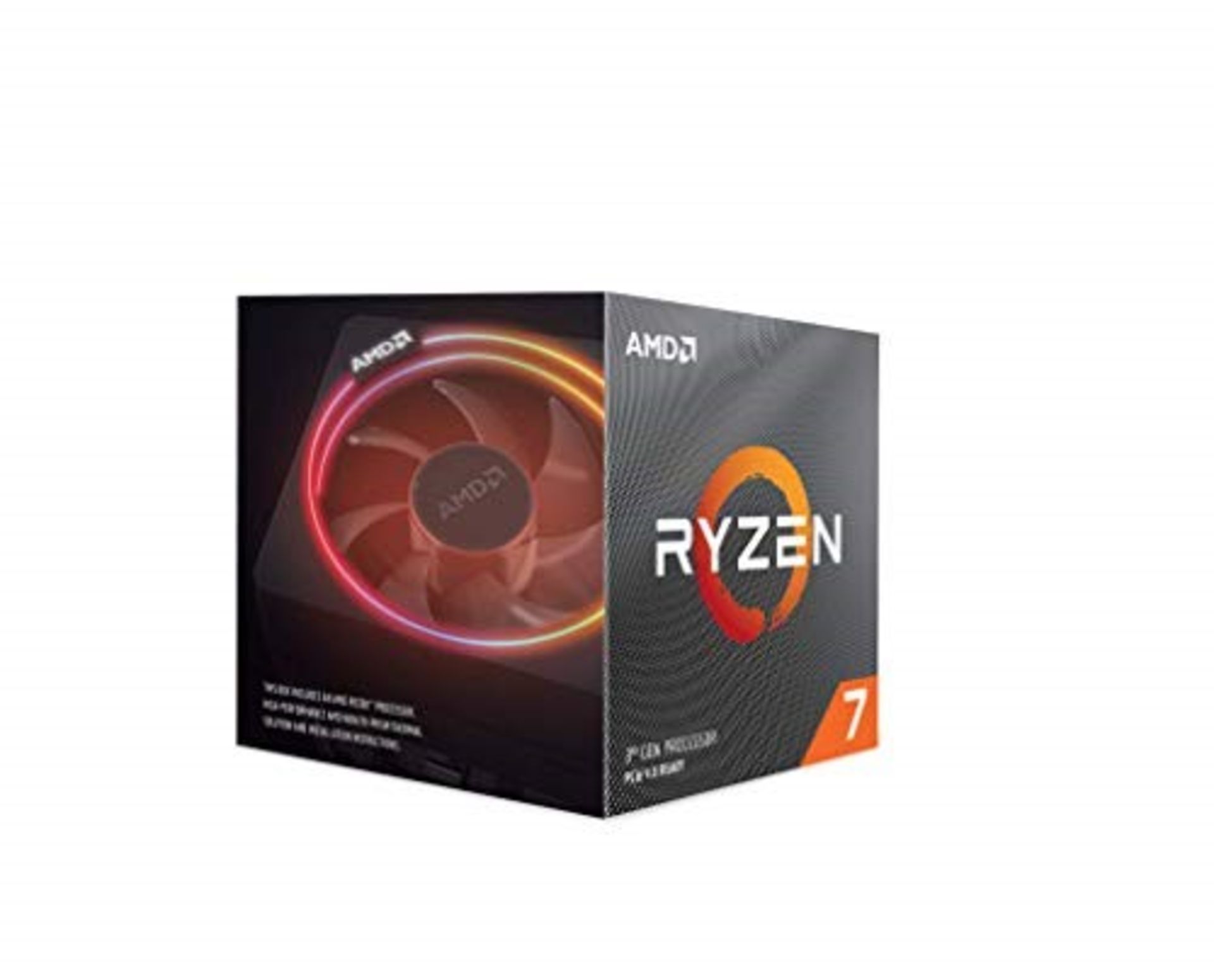 RRP £289.00 AMD Ryzen 7 3700X Processor (8C/16T, 36 MB Cache, 4.4 GHz Max Boost)