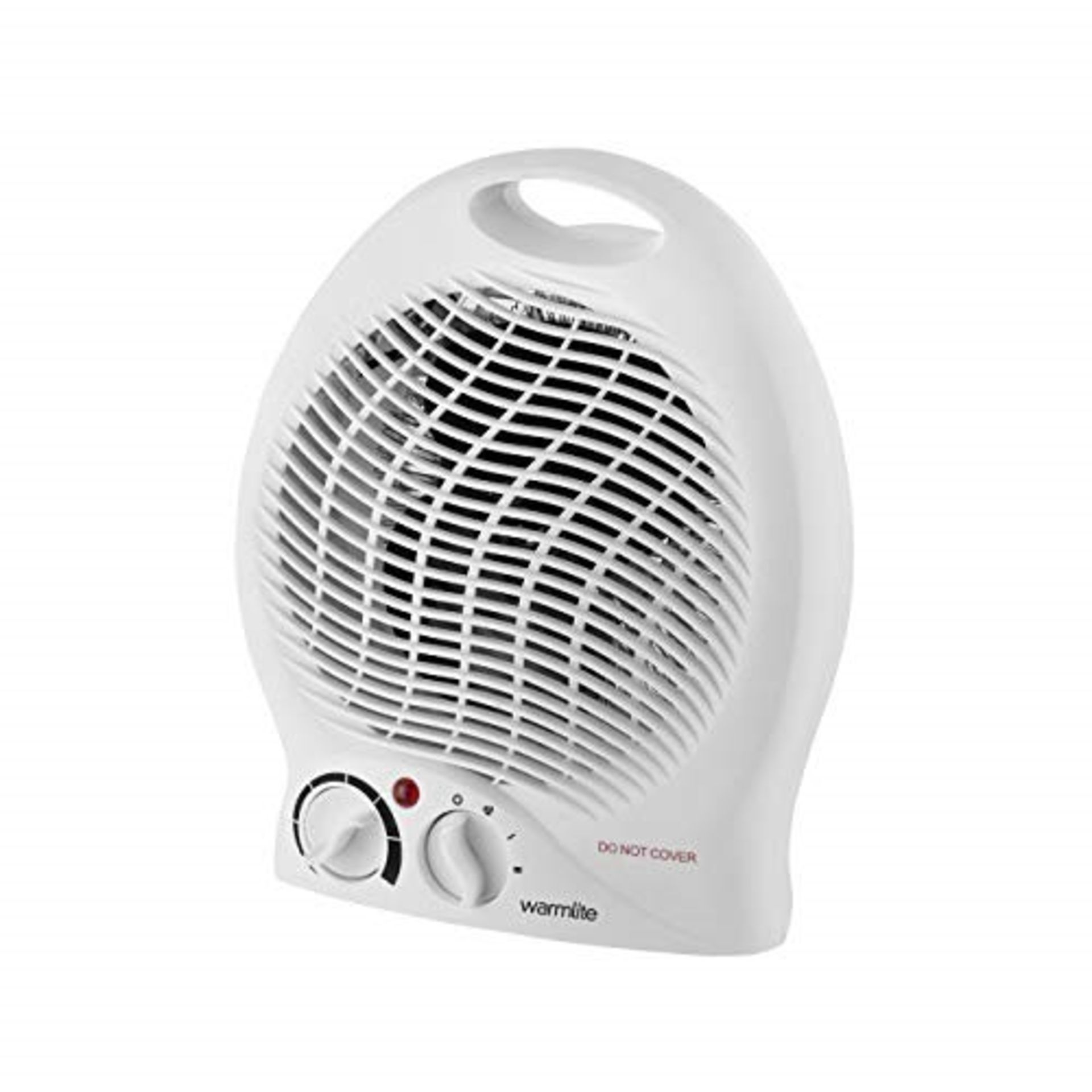 Warmlite WL44002 Thermo Fan Heater with 2 Heat Settings and Overheat Protection, 2000