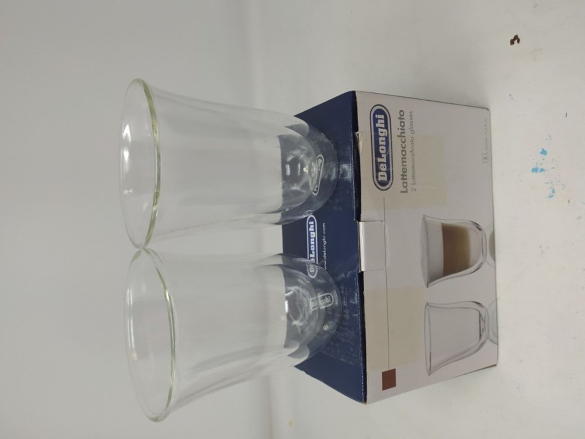 Delonghi 5513214611 Latte Macchiato Thermo Glasses - Pack of 2 - Image 2 of 2