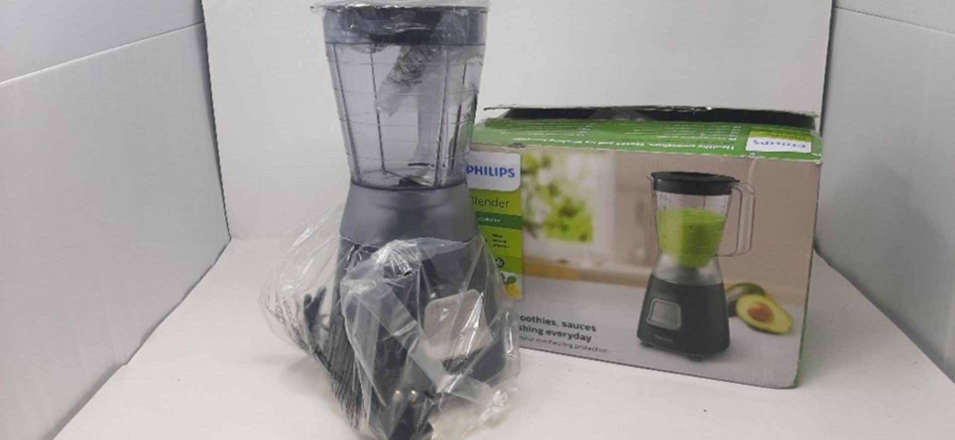 Philips Daily Collection Blender, 1.25 Litre, 450W, Black, HR2052/91 - Image 2 of 2