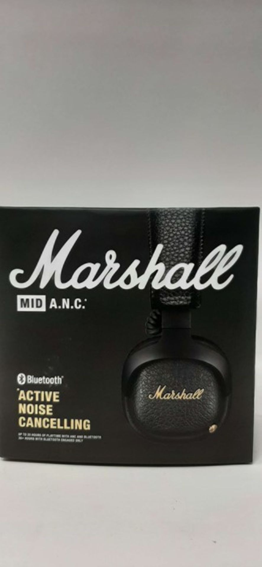 RRP £239.00 MARSHALL MID ANC ON EAR BLUET BLACK