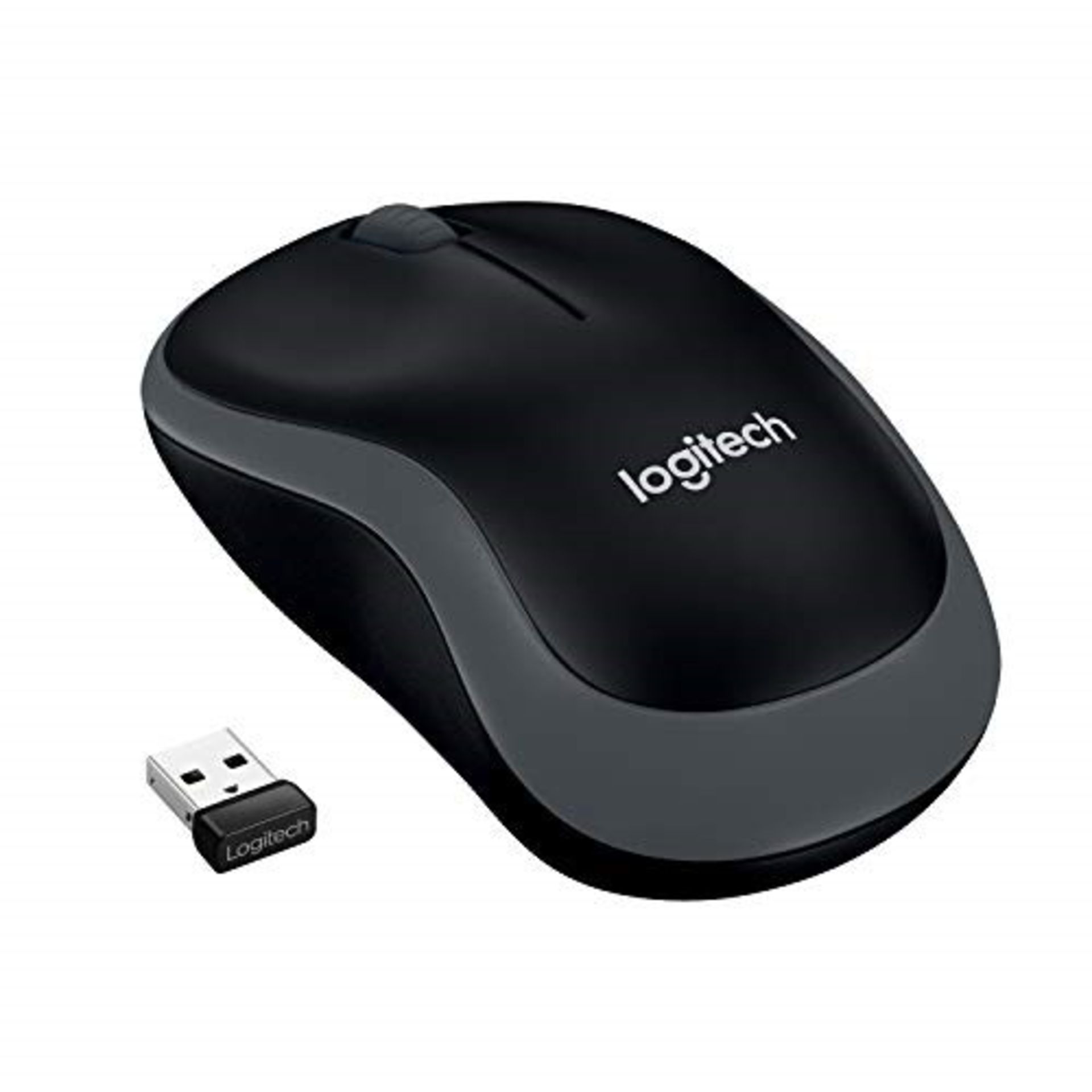 Logitech M185 Wireless Mouse, 2.4GHz with USB Mini Receiver,