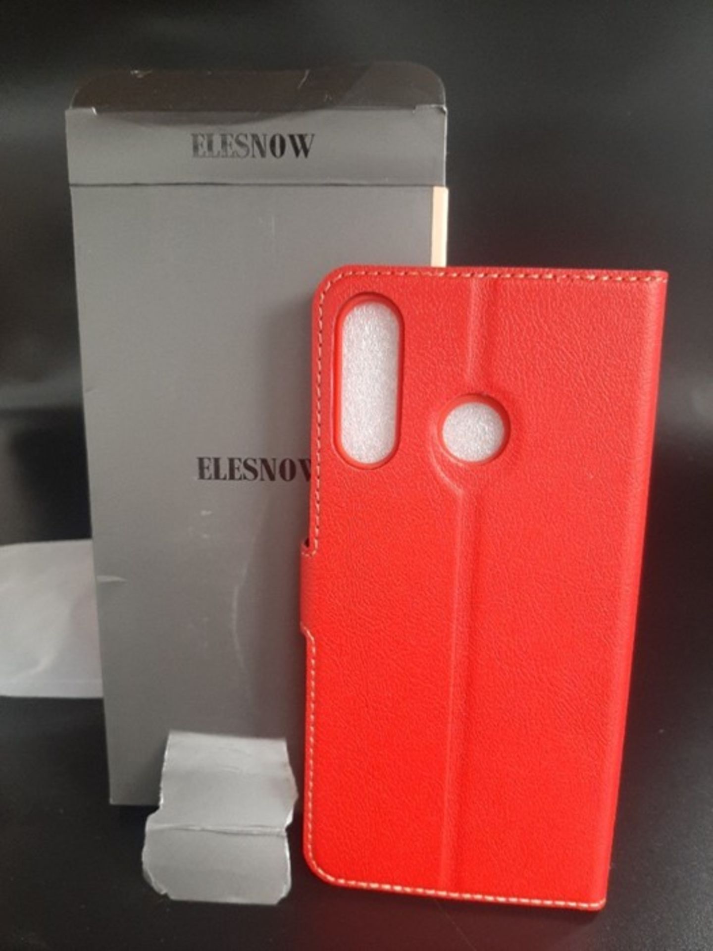 ELESNOW Case for Huawei P30 Lite / P30 Lite New Edition, Premium Leather Flip Phone Ca - Image 2 of 2