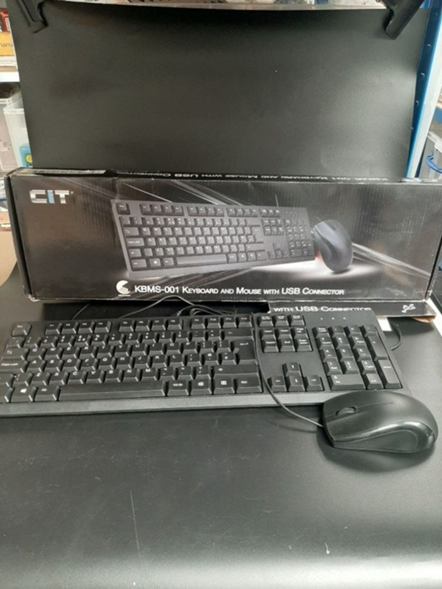 CiT USB Keyboard and Mouse Combo - Black - Image 2 of 2