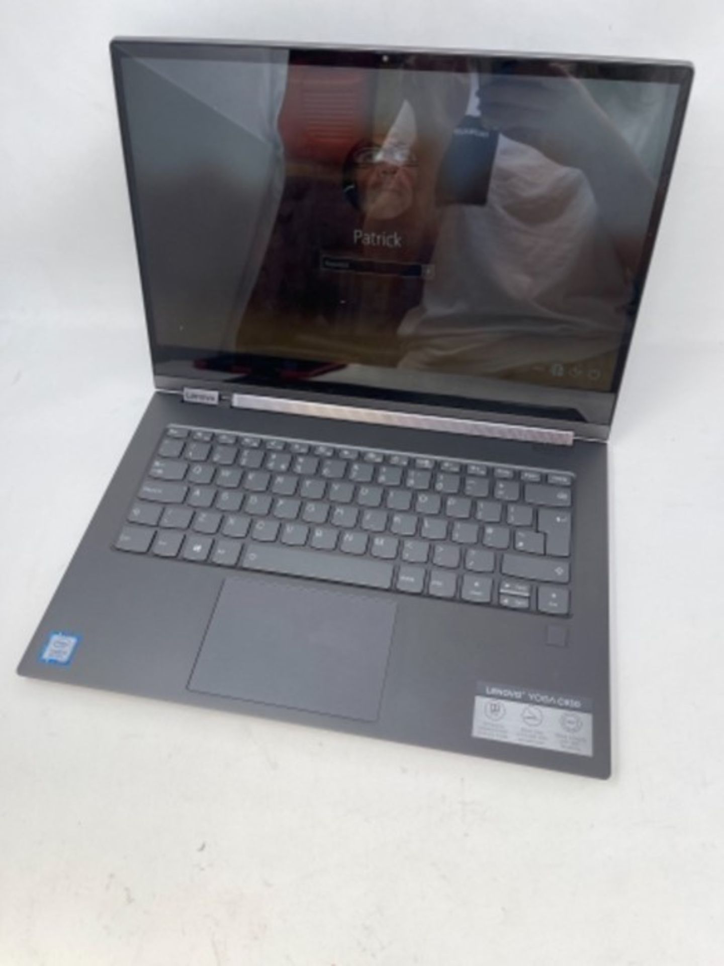 RRP £798.00 Lenovo Ideapad Yoga C930-13IKB Laptop Notebook 13.9in i5-8250U 1.6Ghz (3.4Ghz Turbo Sp - Image 2 of 3