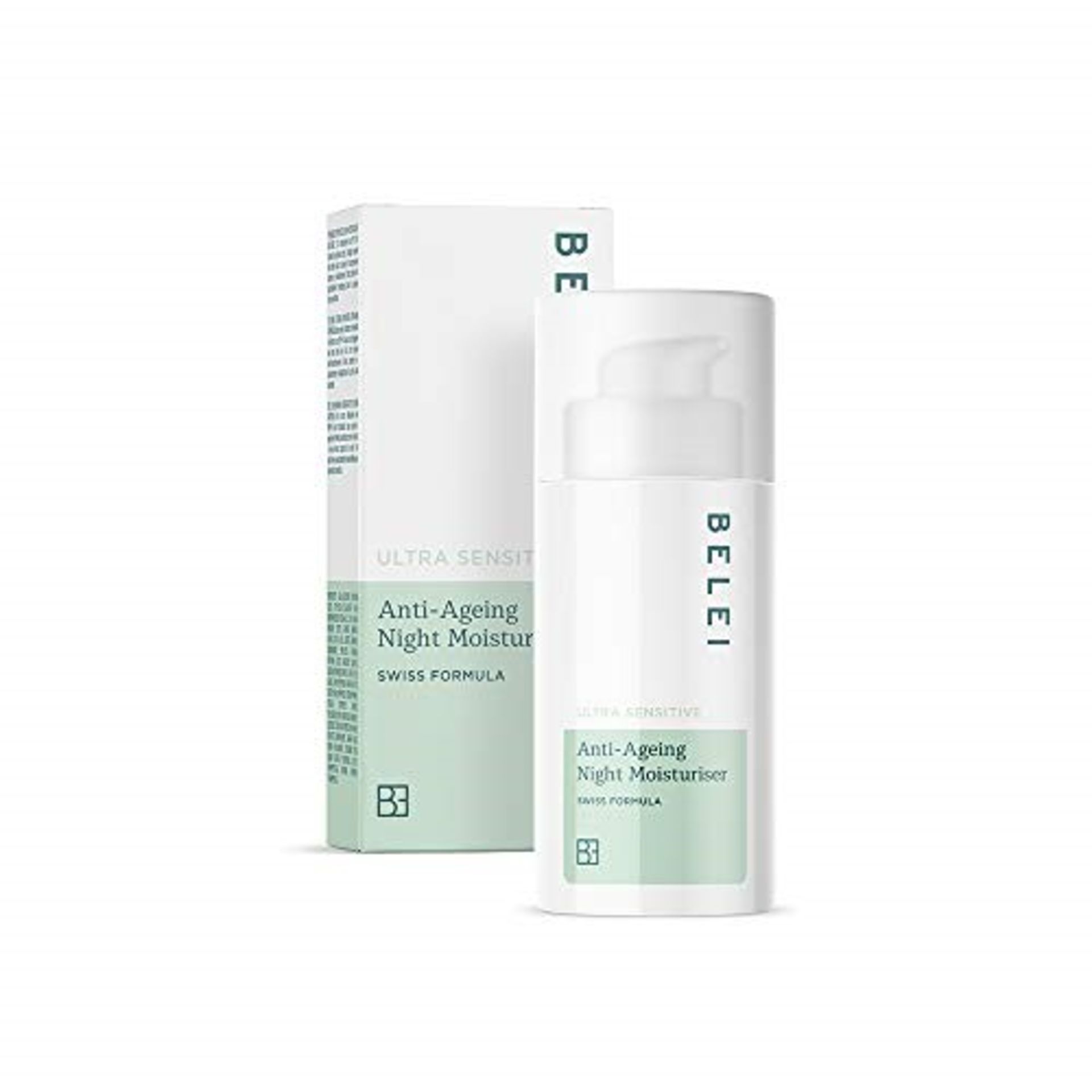 Amazon Brand - Belei - Ultra Sensitive Anti-Ageing Night Moisturiser, 50 ml