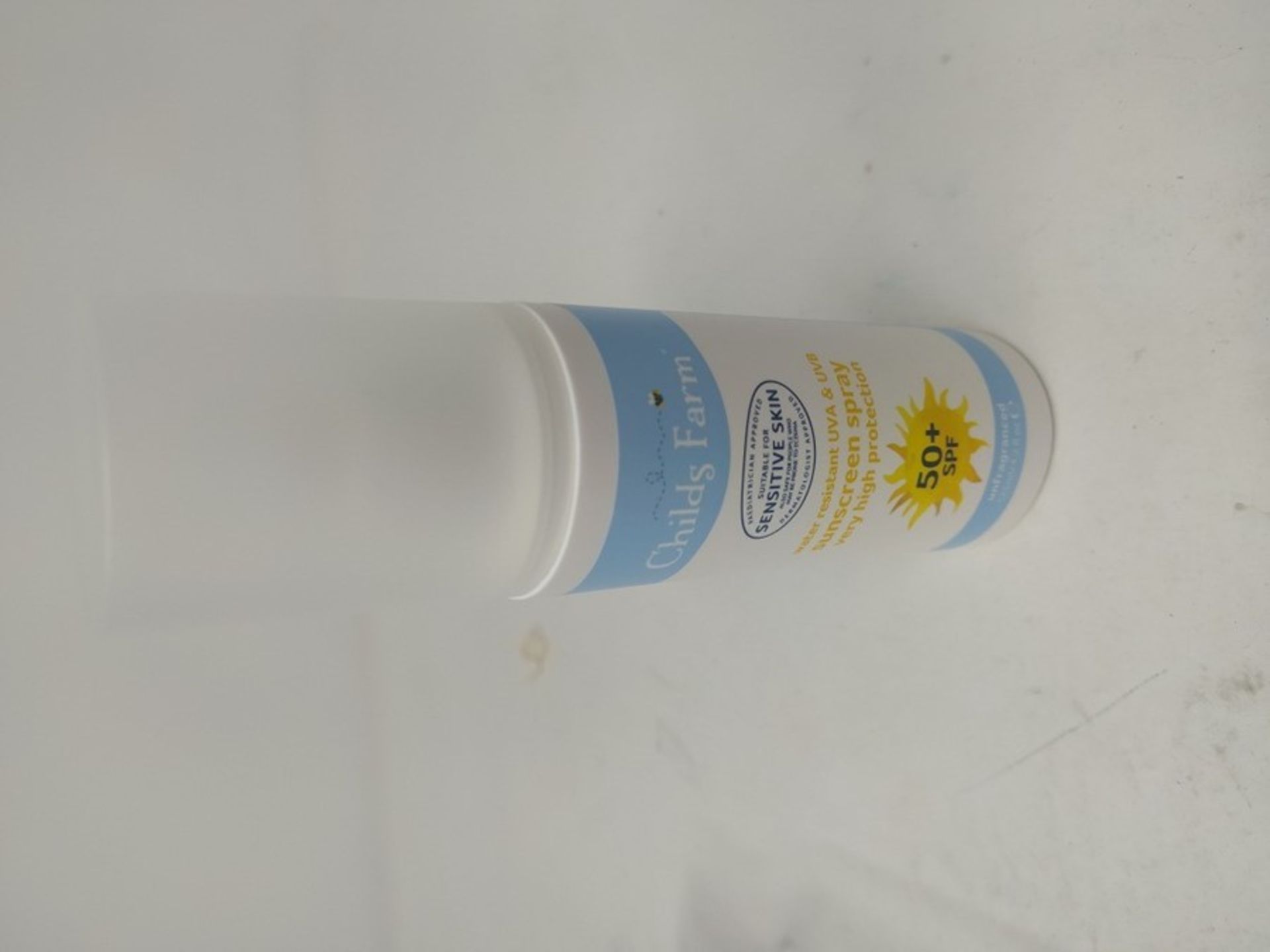 Childs Farm SPF 50+ Spray-On Sun Lotion Very High UVA/UVB Protection For Sensitive Ski - Image 2 of 2