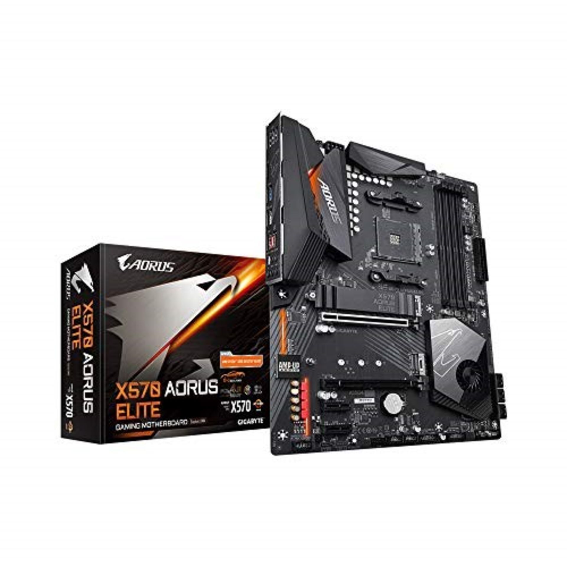 RRP £183.00 Aorus X570 AORUS ELITE (Socket AM4/X570/DDR4/S-ATA 600/ATX)