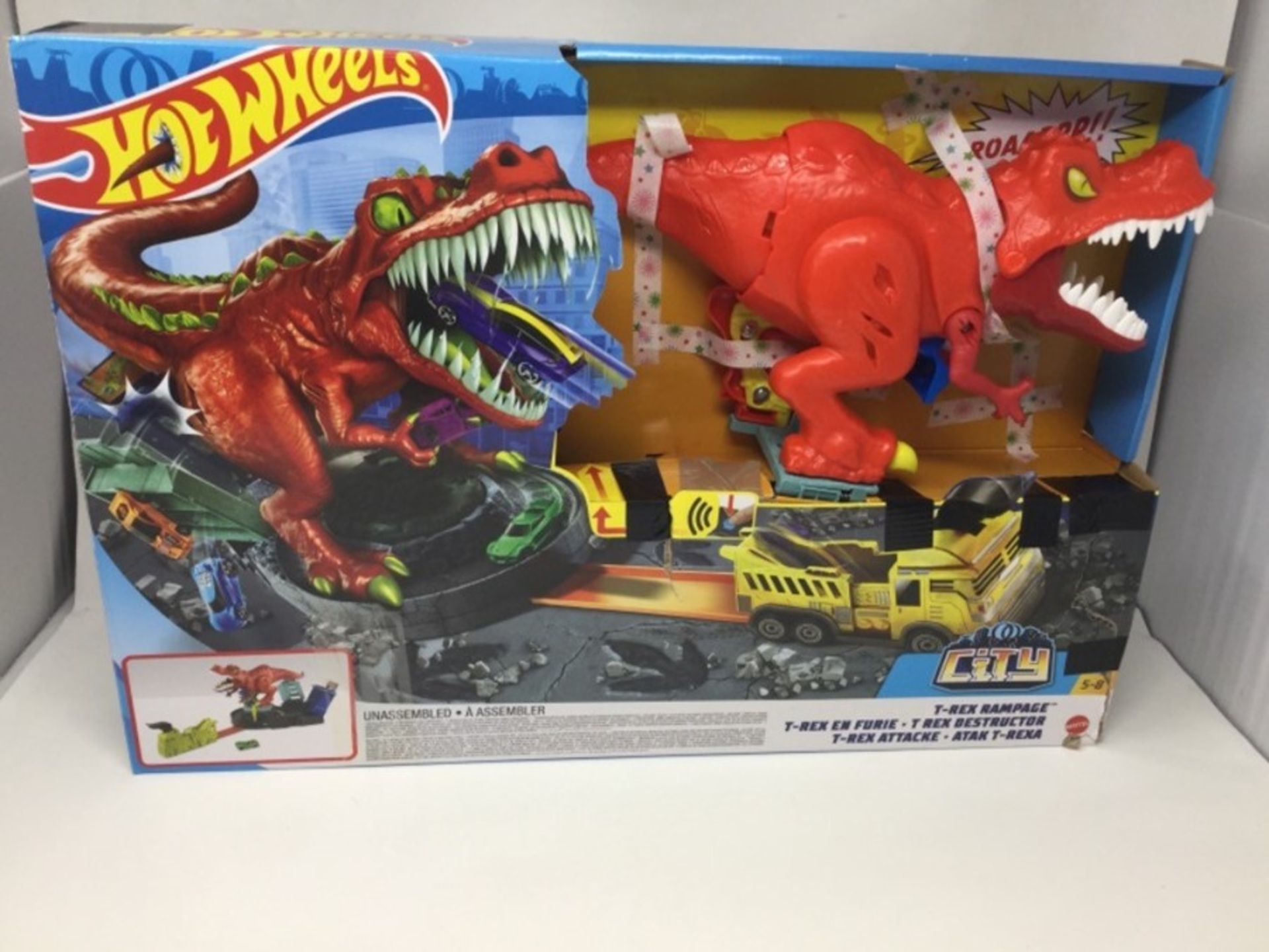 Hot Wheels T-Rex Rampage Play Set - Image 2 of 2