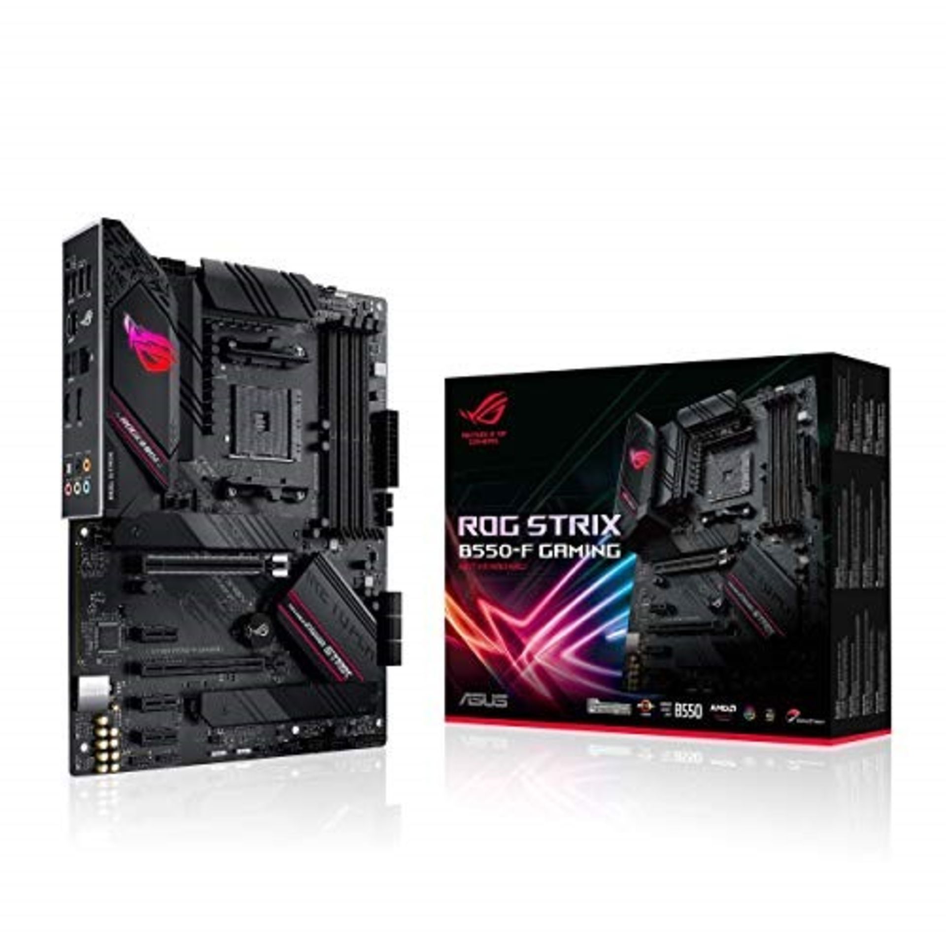 RRP £179.00 ROG STRIX B550-F GAMING AMD Ryzen AM4 ATX Motherboard (PCIe 4.0, 14 Power Stages, Inte