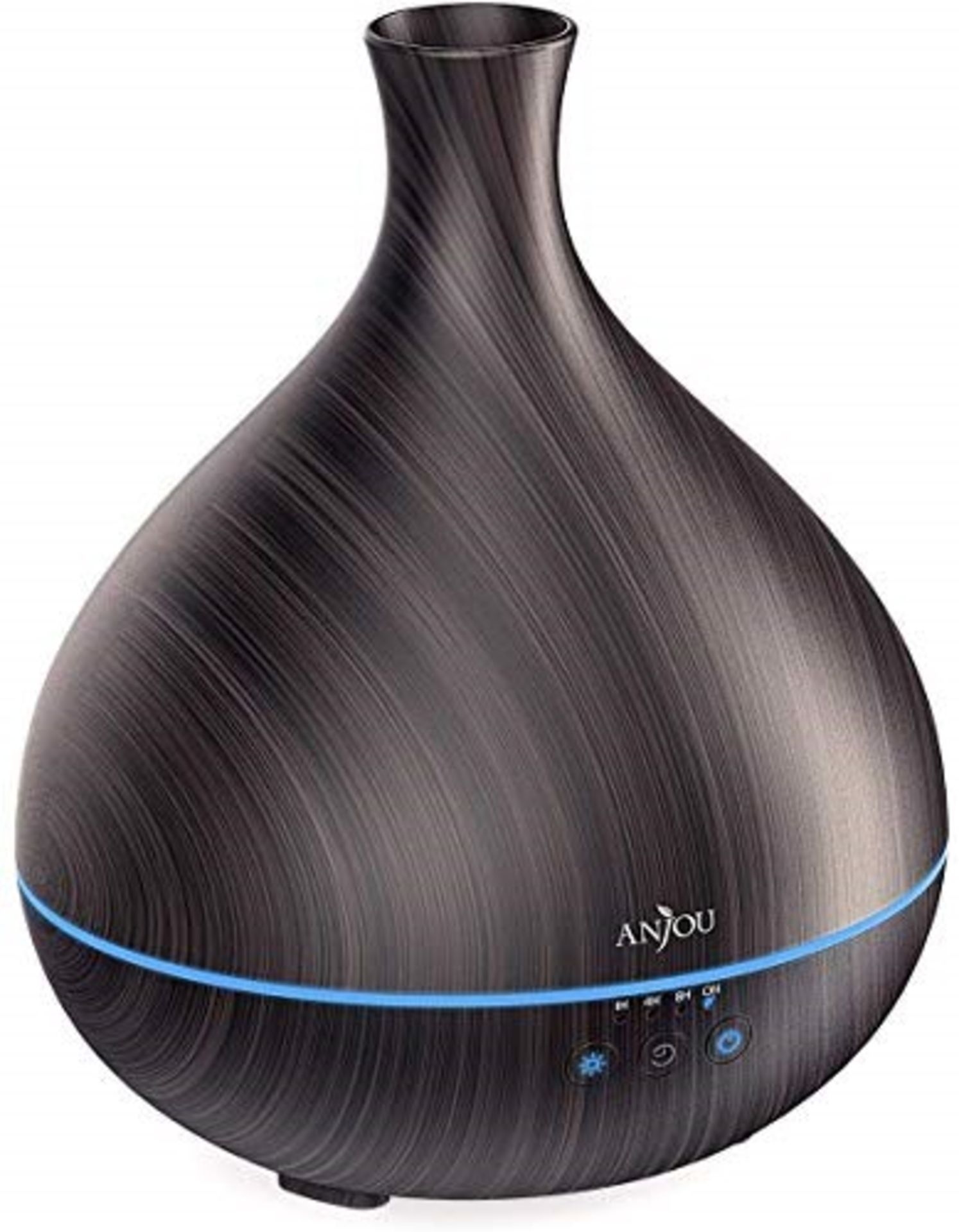 Essential Oil Diffuser, Anjou 500ml Cool Mist Humidifier, One Fill for 12hrs Consisten