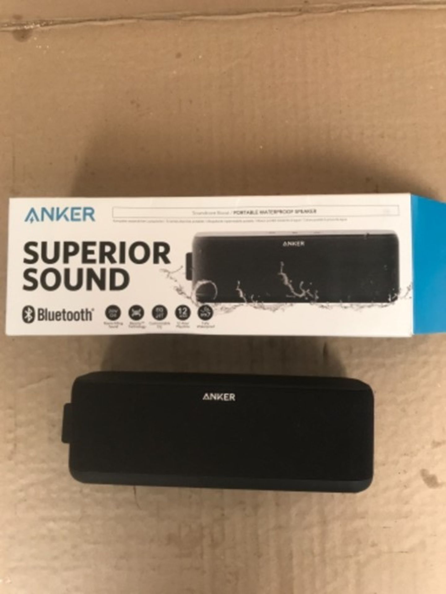 Anker Sound Core Boost 20 W BLUETOOTH SPEAKER WITH Bassup Technology, IPX5 Waterproof, - Image 2 of 2