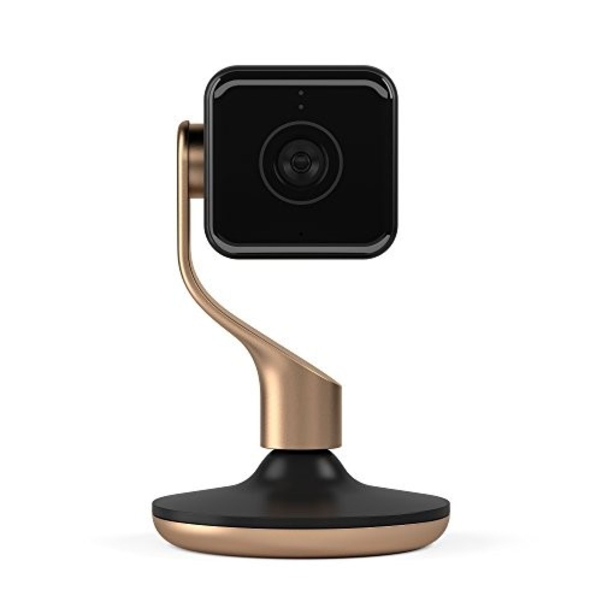 RRP £132.00 Hive View Indoor Security Camera - Black and Brushed Copper