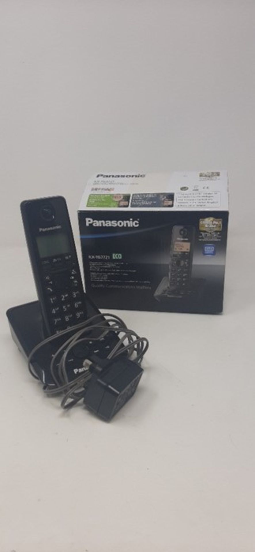 Panasonic KX-TG2721EB Single DECT Cordless Telephone with Answer Machine