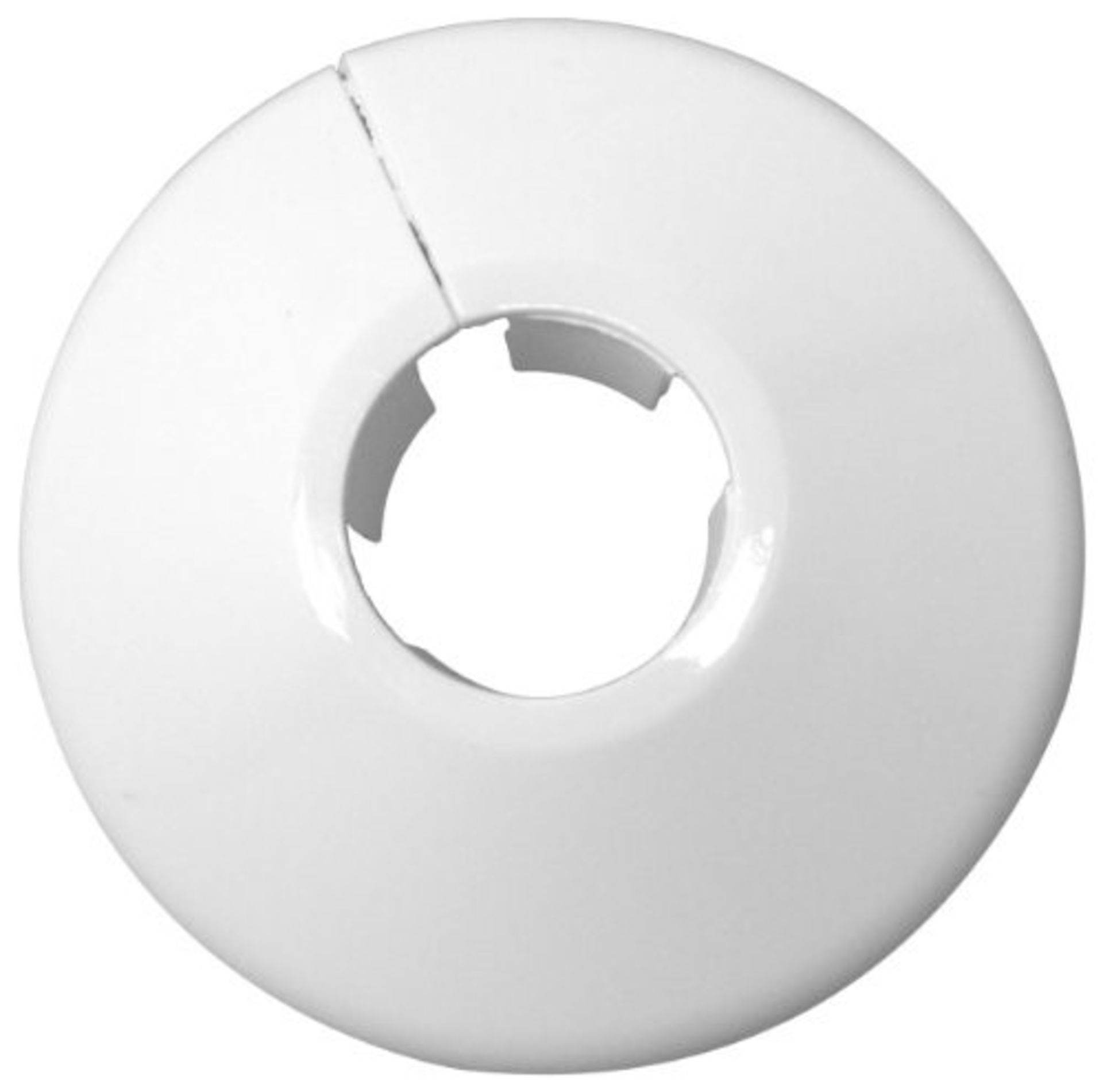 Plumb-Pak M445-8AMZ Pipe Collars White 22mm - Pack of 8