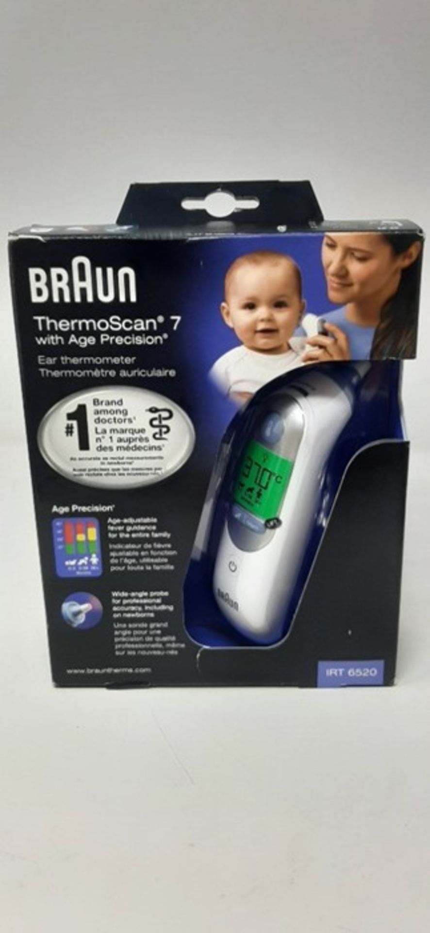 Braun Thermoscan 7 IRT6520 Thermometer - Image 2 of 2