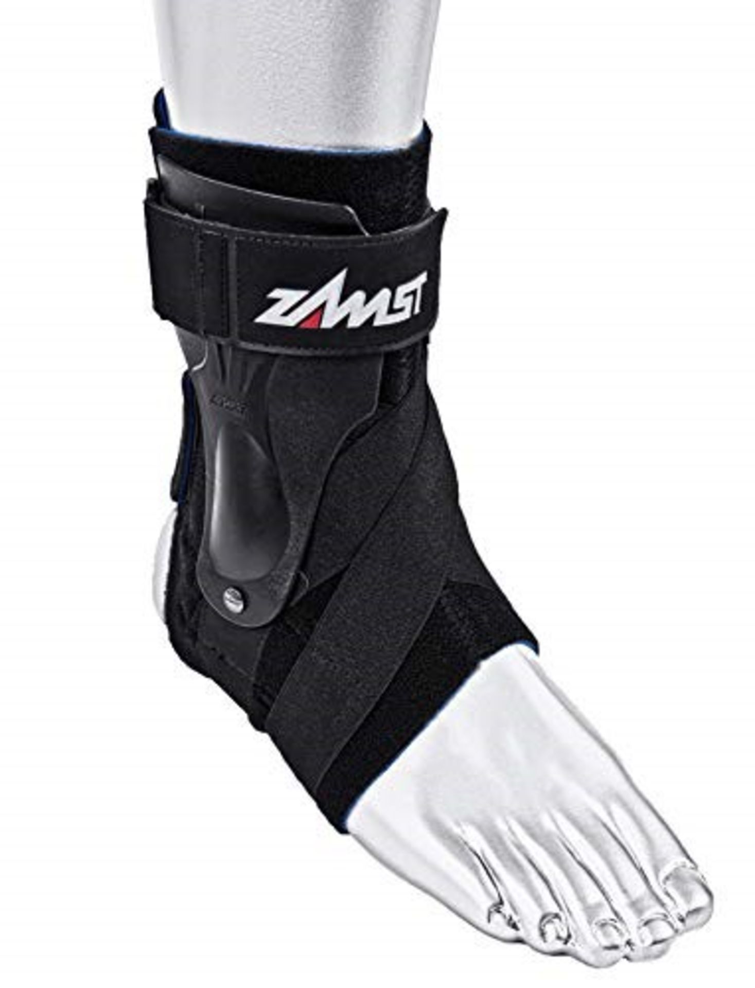 Zamst A2 DX Left Ankle Support - Black, Medium