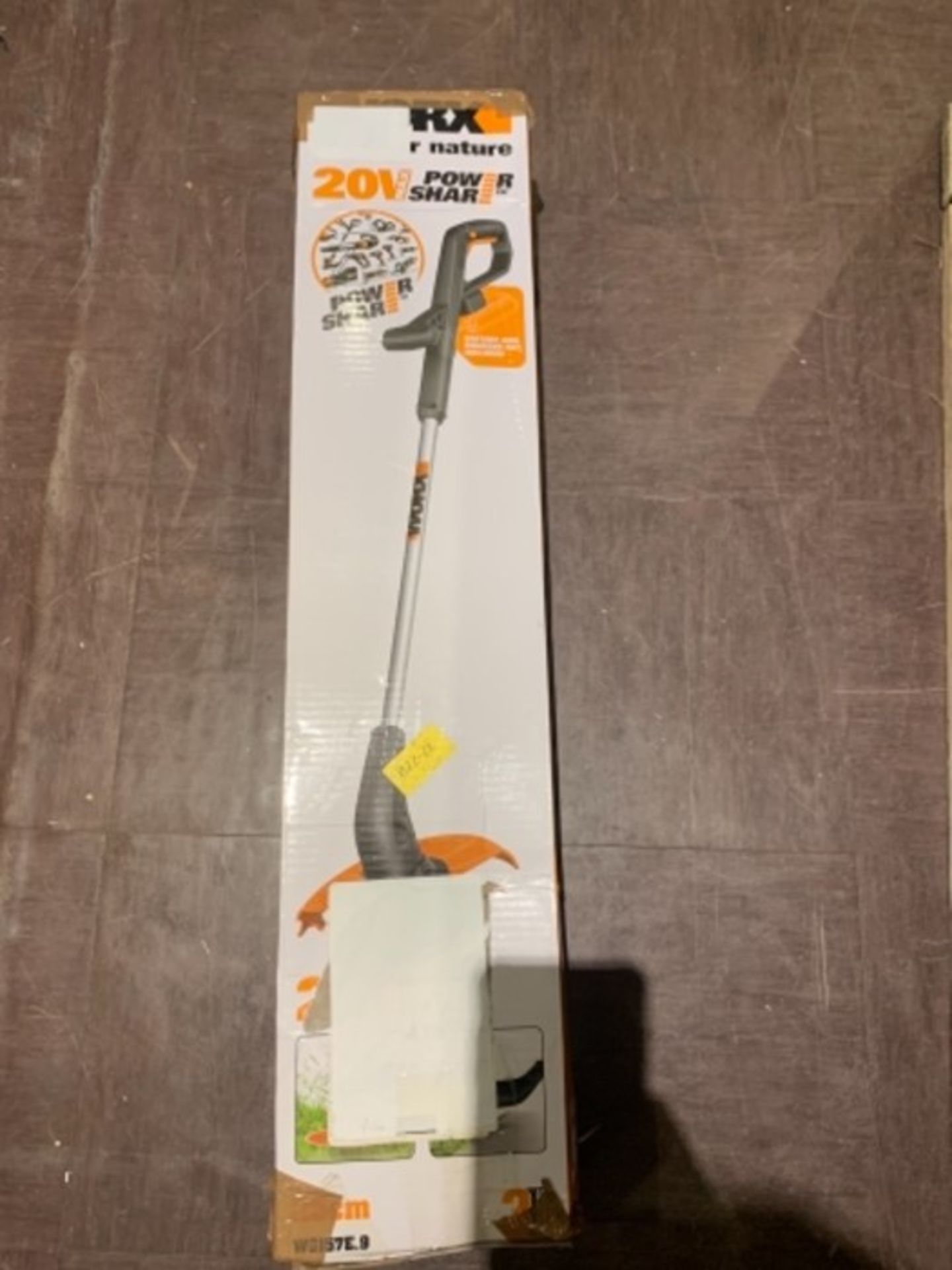 WORX WG157E.9 18V (20V MAX) 2.0Ah Cordless 25cm Grass Trimmer-Body ONLY, 20 V, Black - Image 2 of 3