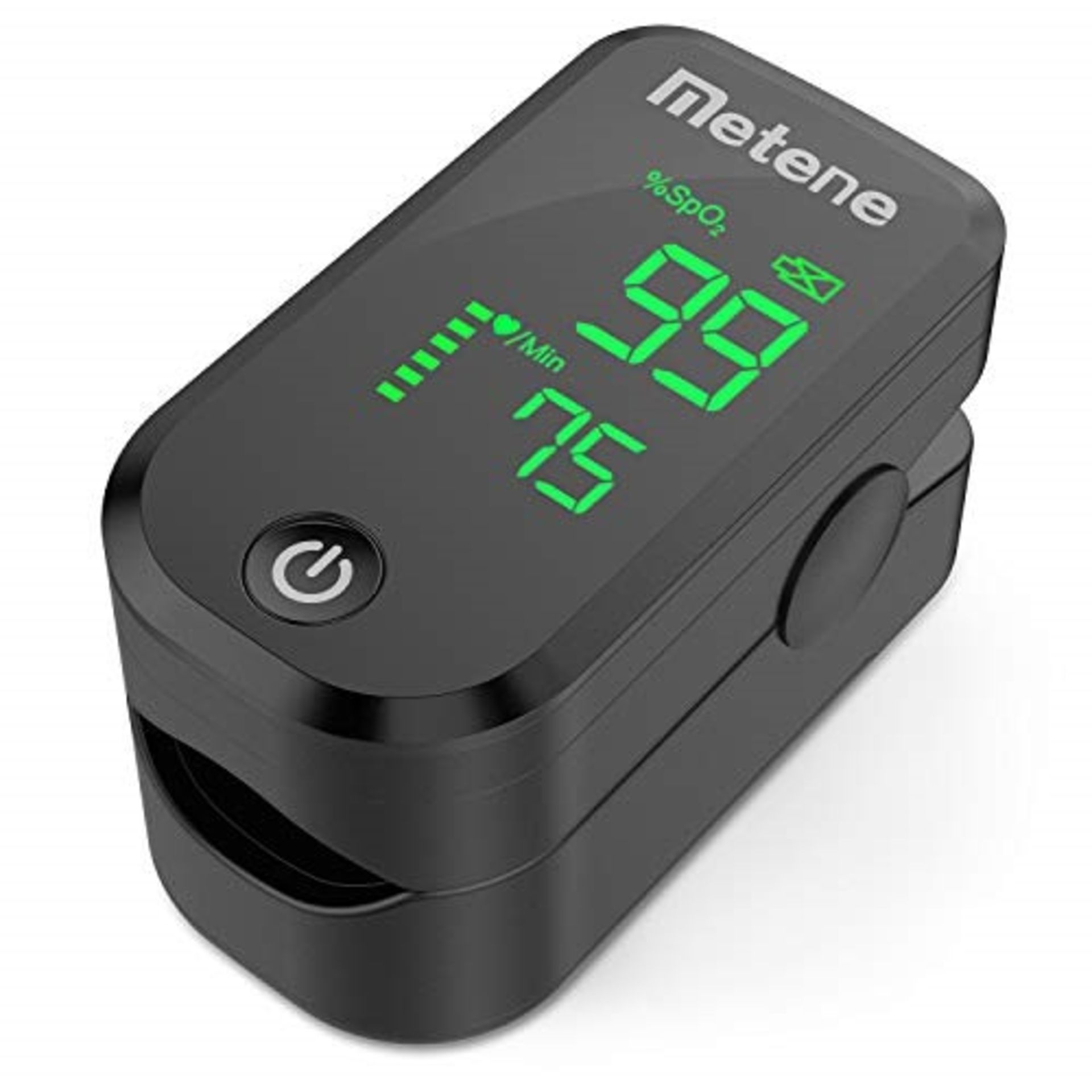 Metene Pulse Oximeter Fingertip, Blood Oxygen Saturation Monitor with Accurate Fast Sp