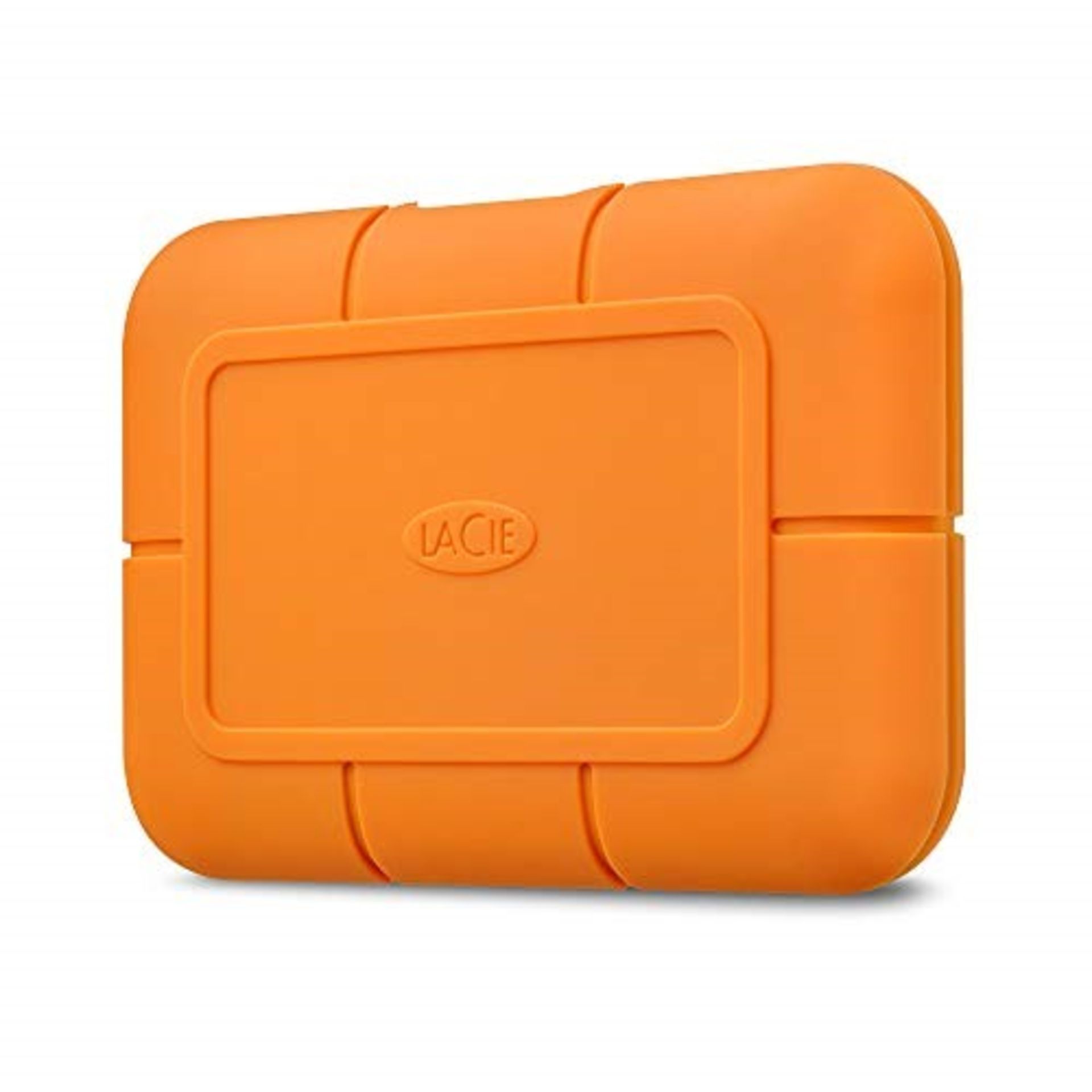 RRP £348.00 LaCie Rugged SSD 2 TB Solid State Drive  USB-C USB 3.0 Thunderbolt 3, Drop Shock Du