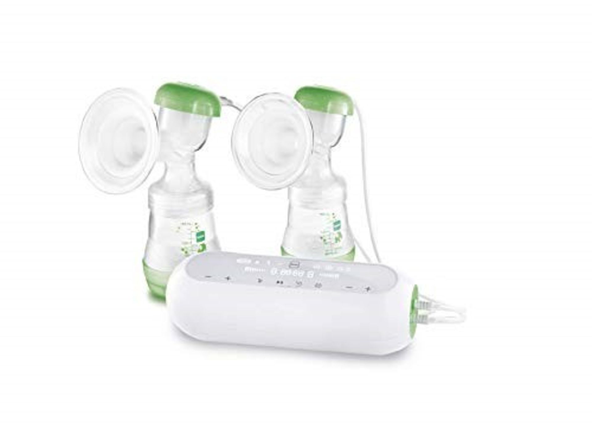 RRP £179.00 MAM Double Electric Breast Pump, Multi-Setting Electric Breast Pump for On the Go, Dou