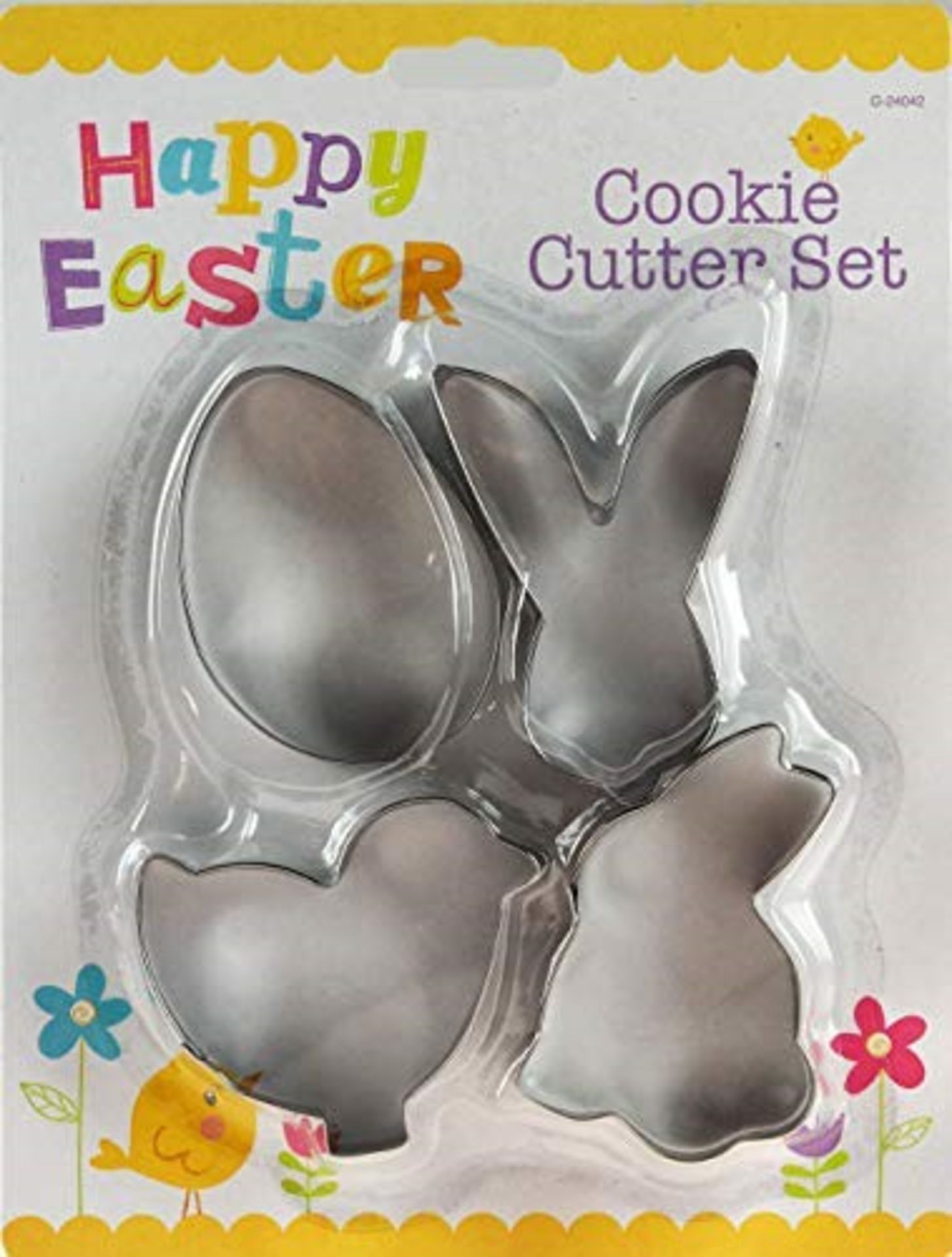 ITP G24042 Easter Steel Cookie Cutters Mould Cake Biscuit Baking Tool Decoration Set 4 - Image 3 of 4