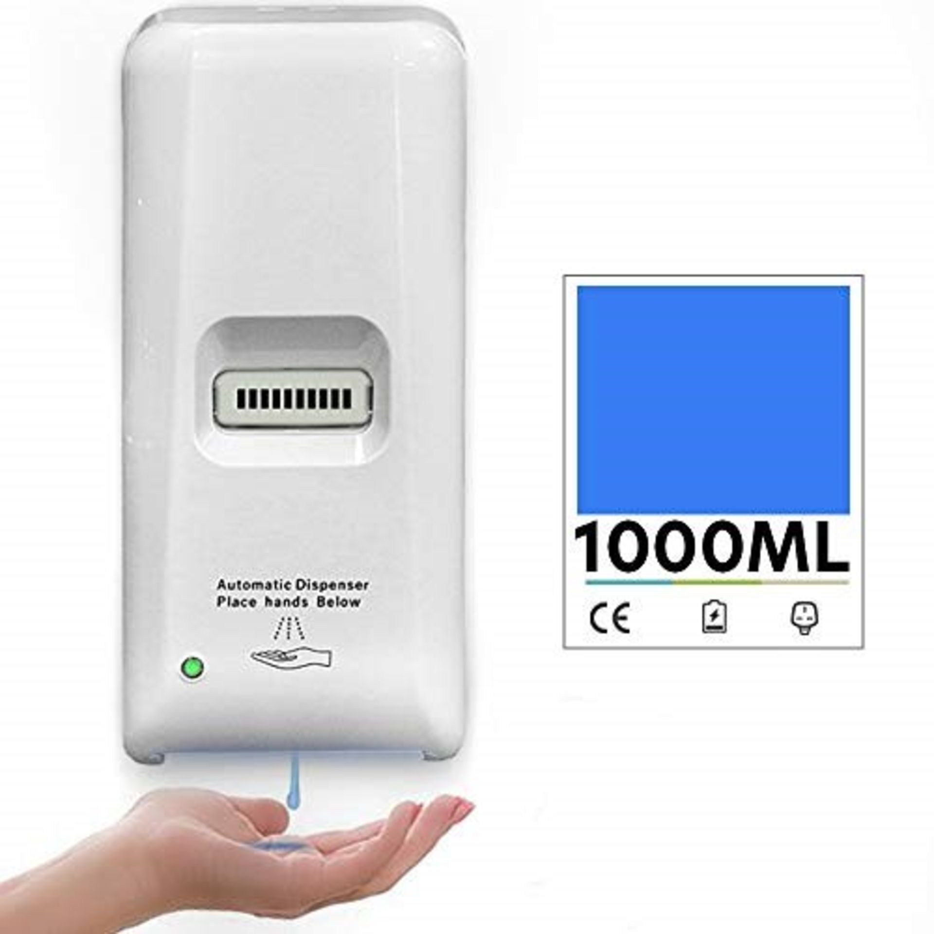 Professional Wall mount Automatic Hand Sanitizer Dispenser and Soap Dispenser with Bul