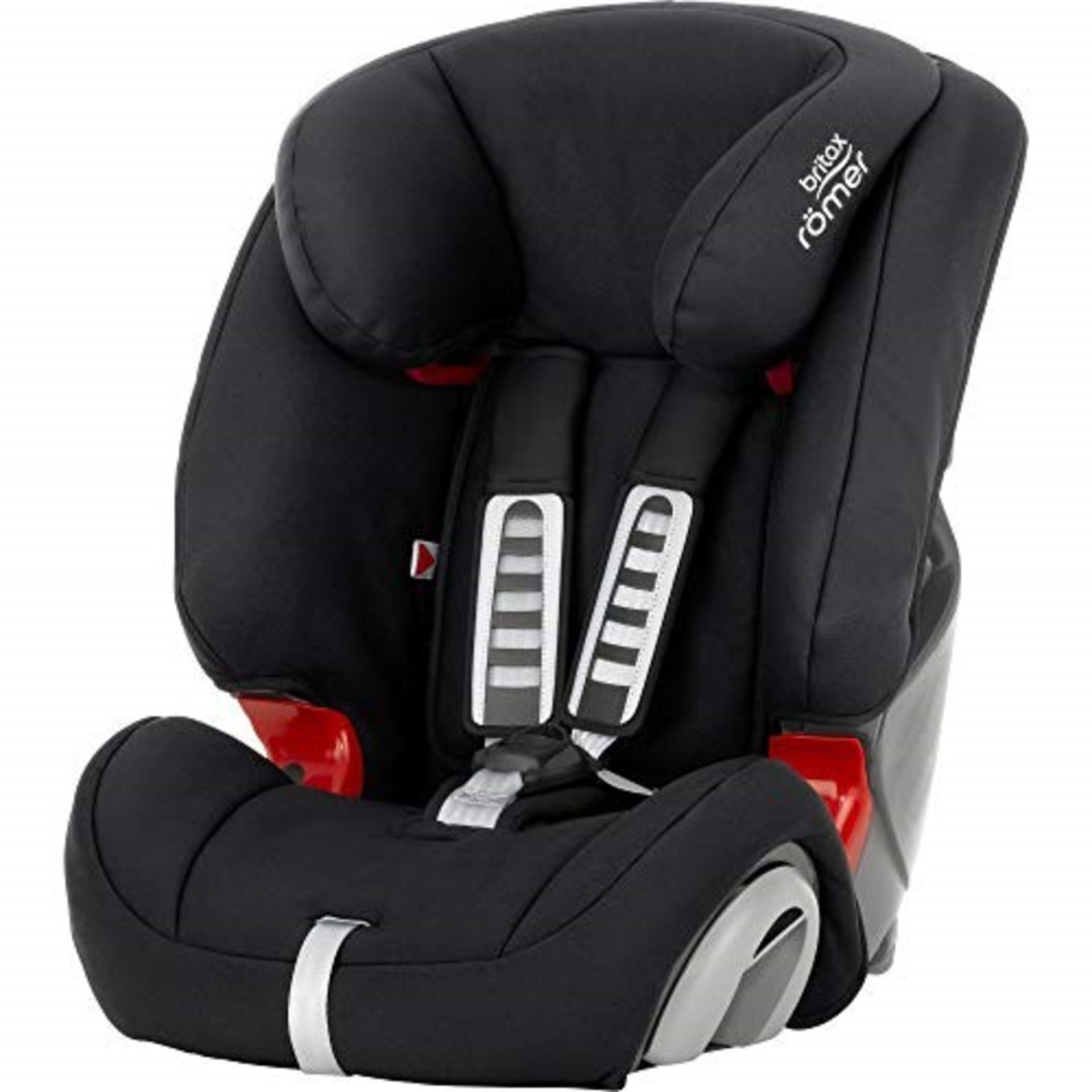 RRP £85.00 Britax Römer car seat 9-36 kg, EVOLVA 123 group 1/2/3, Cosmos Black