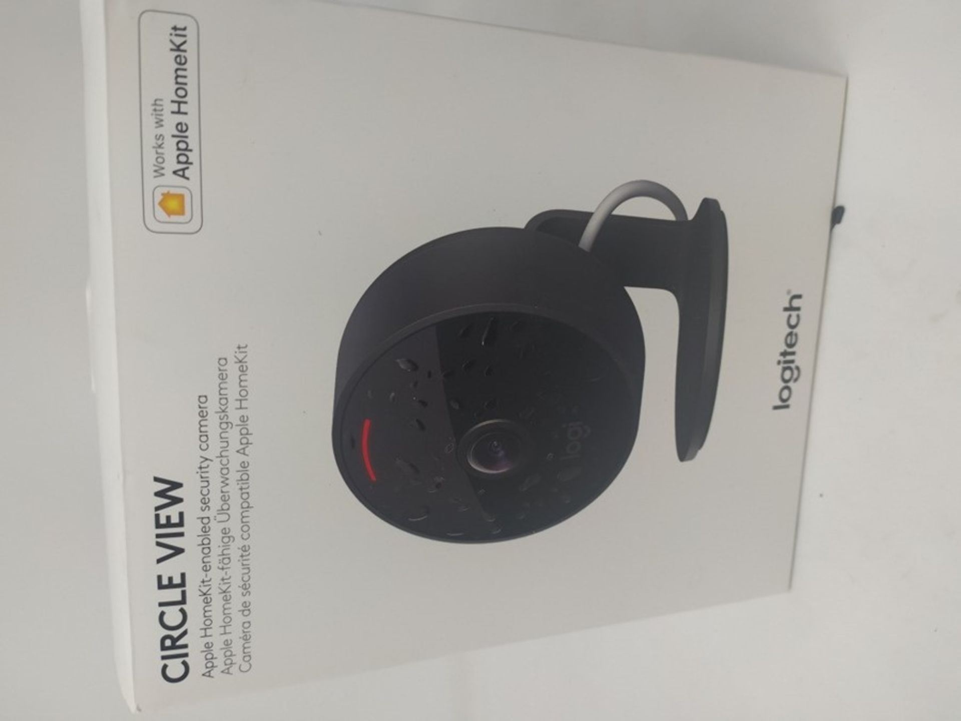 RRP £119.00 Logitech 961-000490 Circle View Weatherproof Wired Home Security Camera TrueView Video - Image 2 of 3