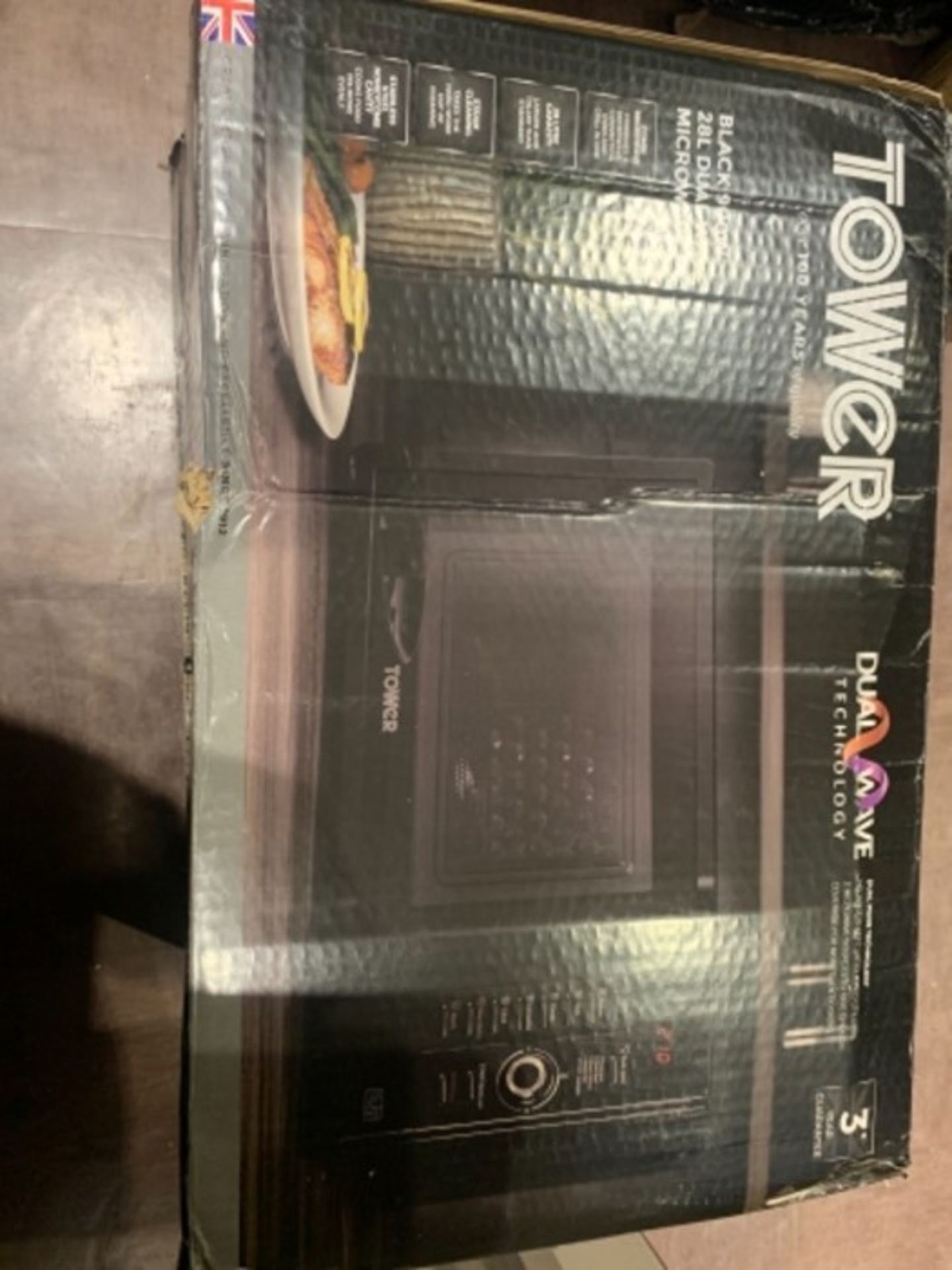 RRP £123.00 Tower KOC9C0TBKT Dual Heater Combination Oven with Microwave/Grill/Convection Oven Fun - Image 2 of 3