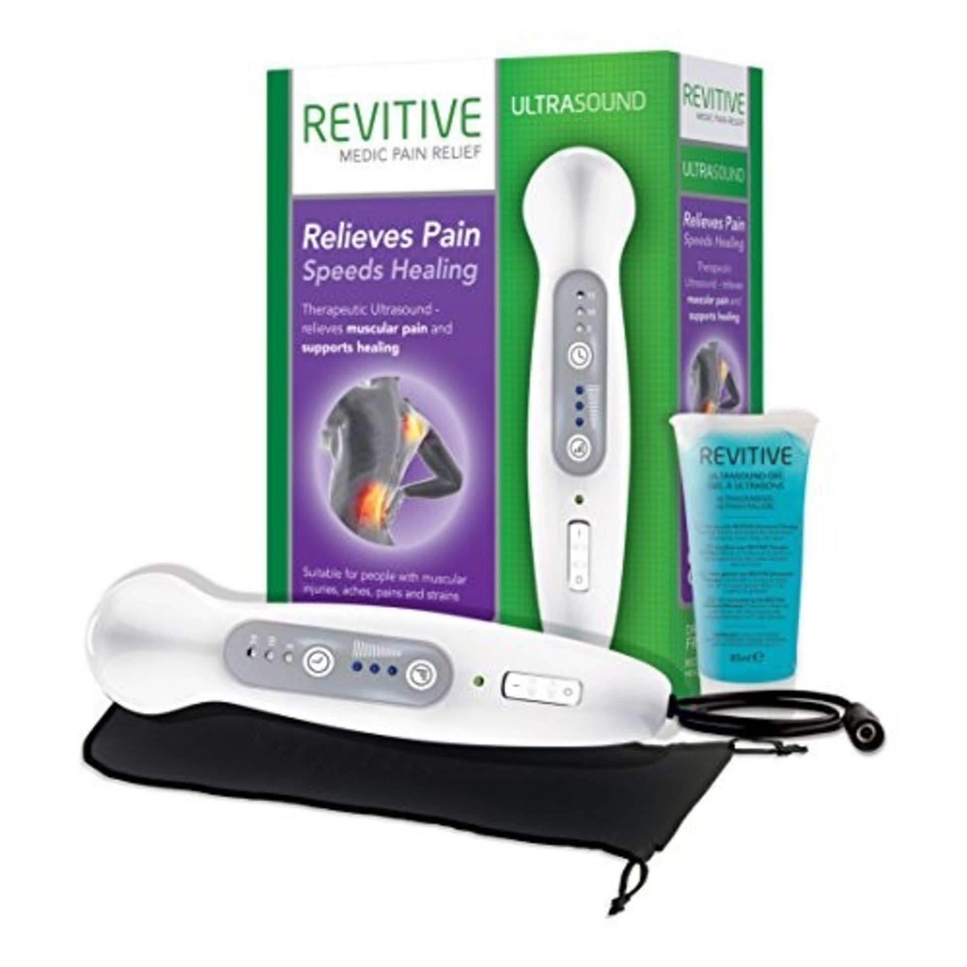 RRP £112.00 REVITIVE Personal Ultrasound Therapy (Was Ultralieve)