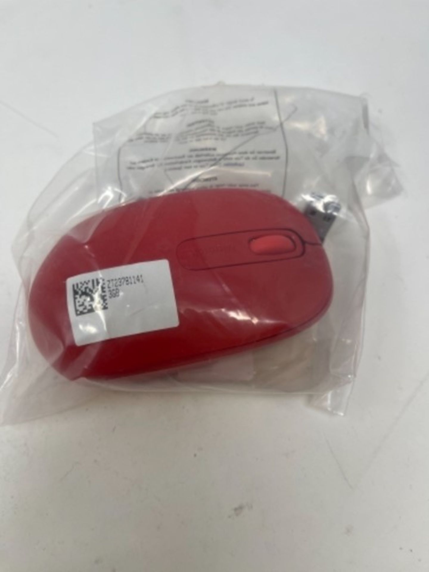 Microsoft 1850 3 Button Wireless Mobile Mouse - Flame Red