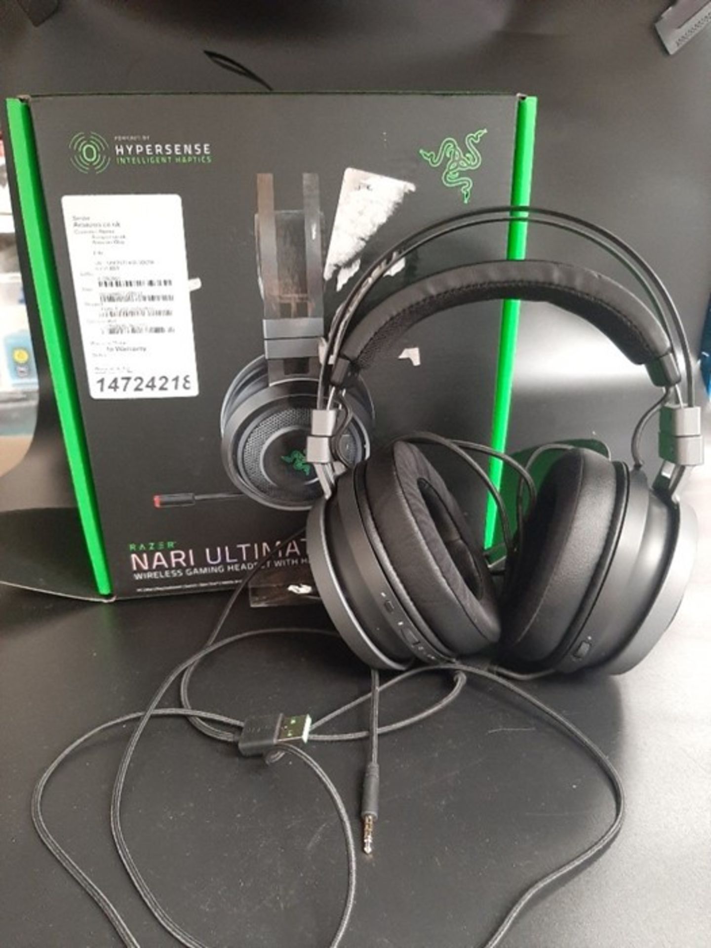RRP £175.00 Razer Nari Ultimate: Gaming Headset with THX Spatial Audio, Cooling Gel-Infused Cushio - Image 2 of 2