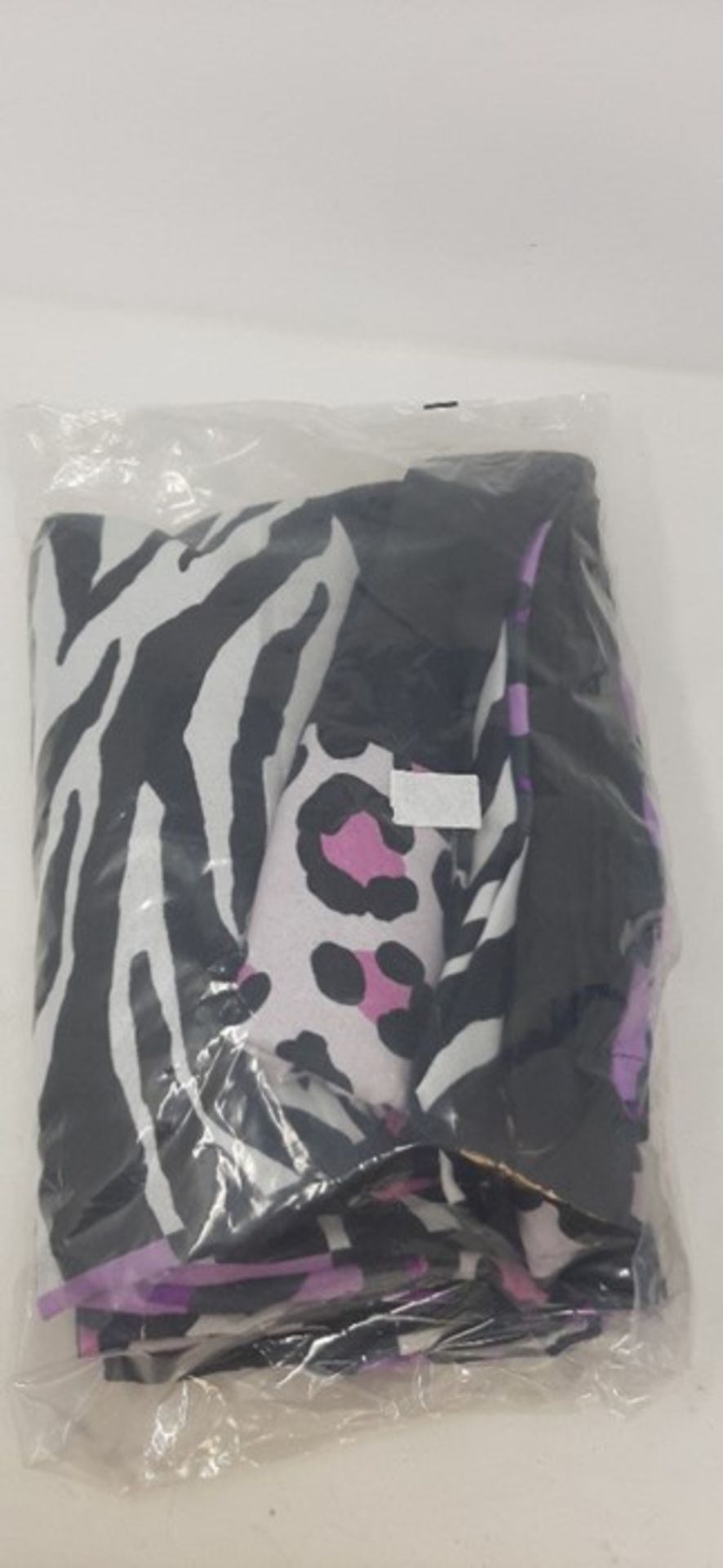Dreamscene KRUPU62 Kruger Animal Print Duvet Bedding Set With Pillowcases, Purple, Dou - Image 2 of 2