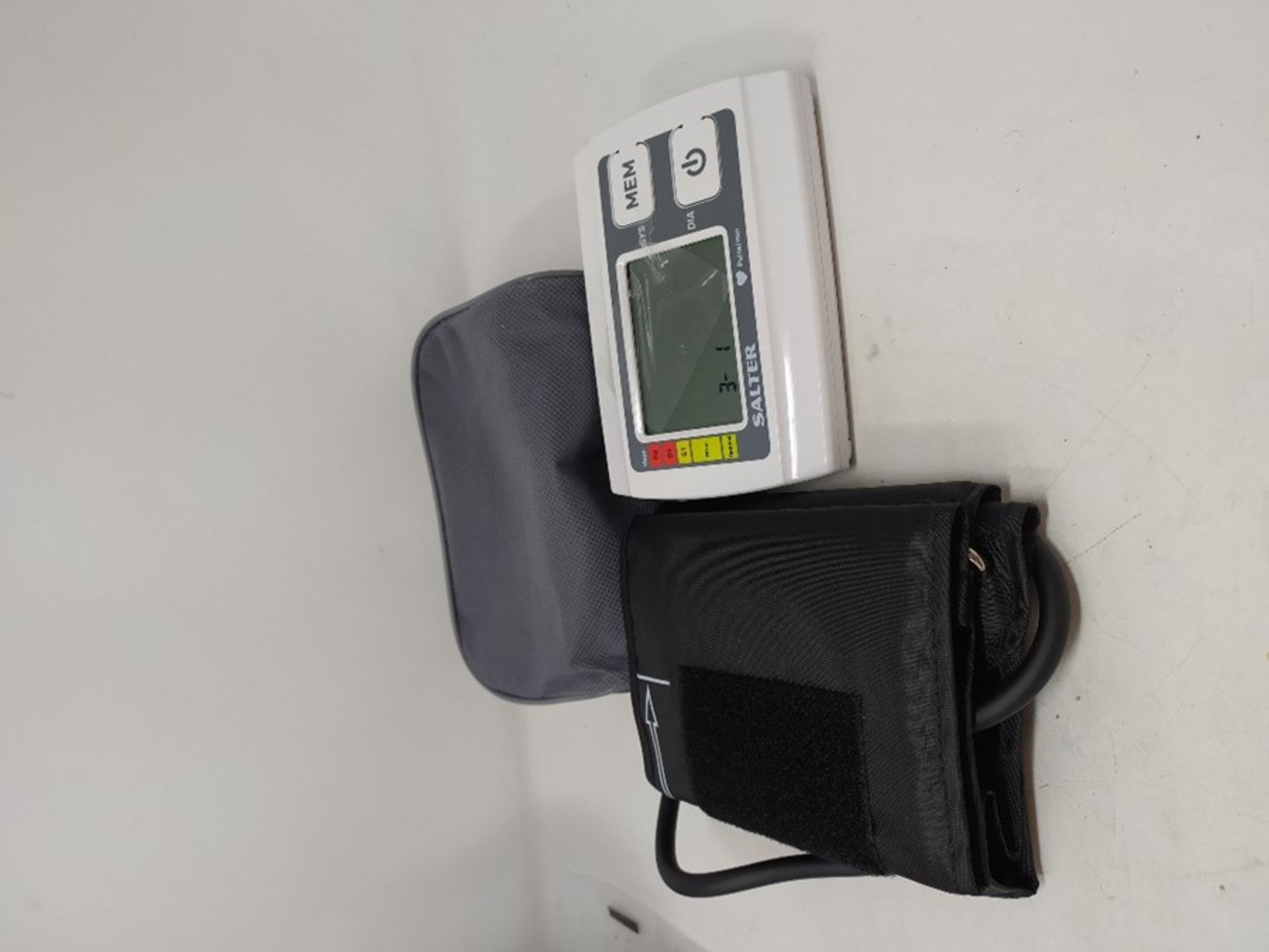 Salter Automatic Upper Arm Blood Pressure Monitor For Home Use, Heartbeat Detector, Hy - Image 2 of 2