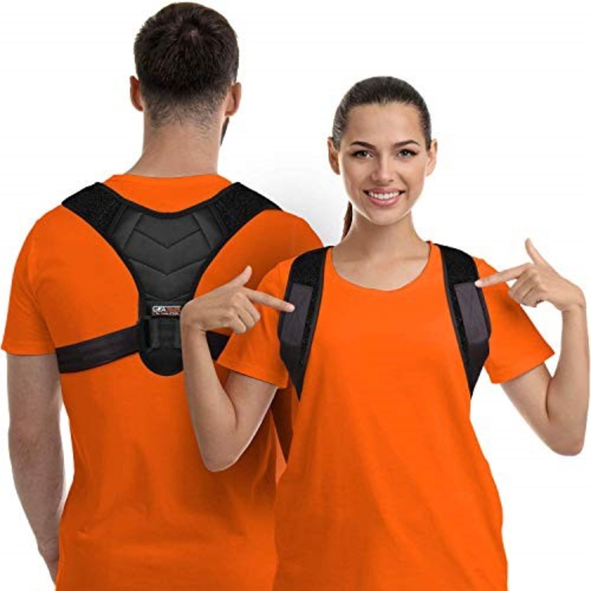 Posture Corrector for Men and Women, Upper Back Brace for Clavicle Support, Adjustable