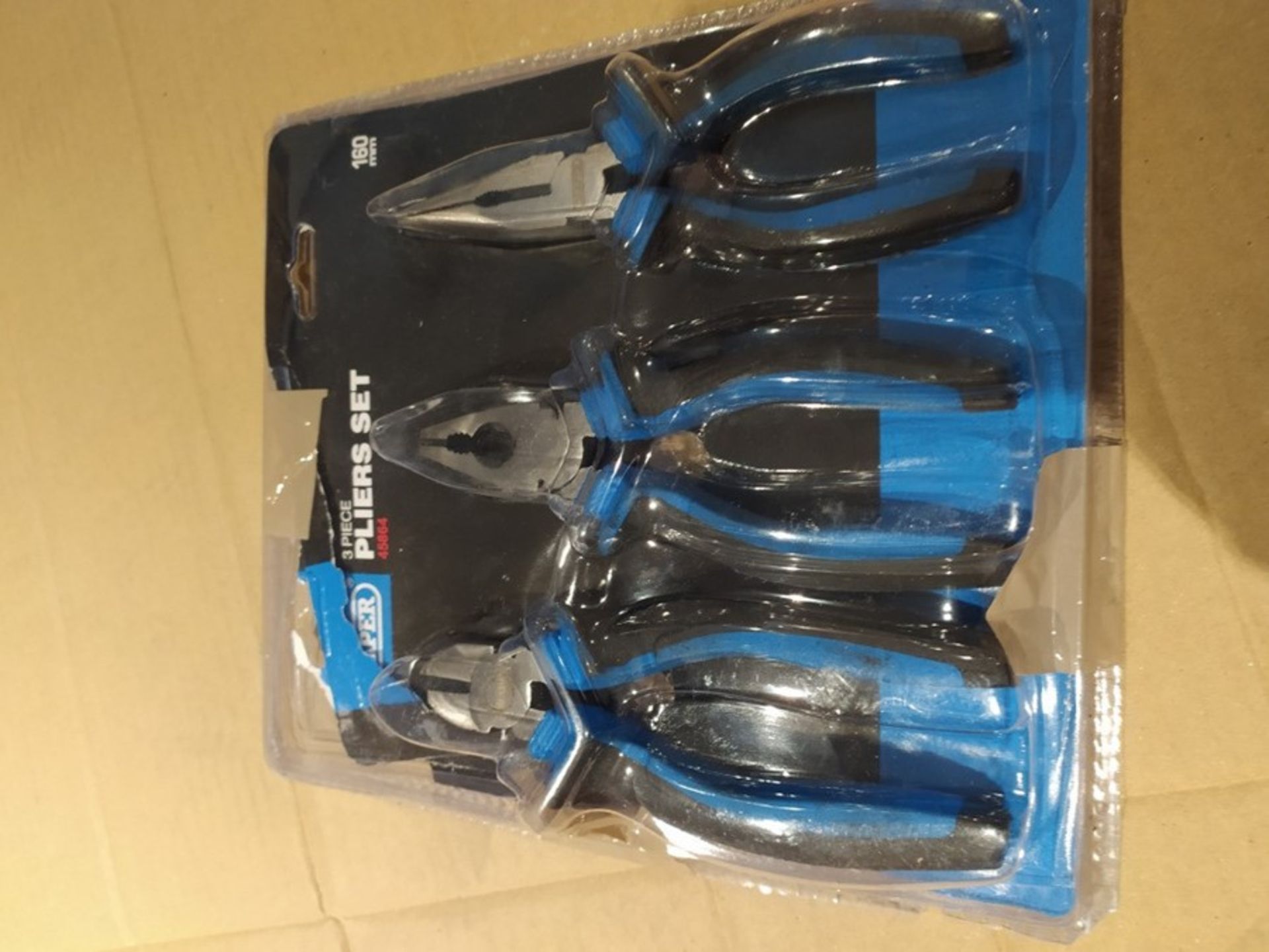 Draper 45864 3-Piece Soft-Grip Pliers Set - Image 2 of 2