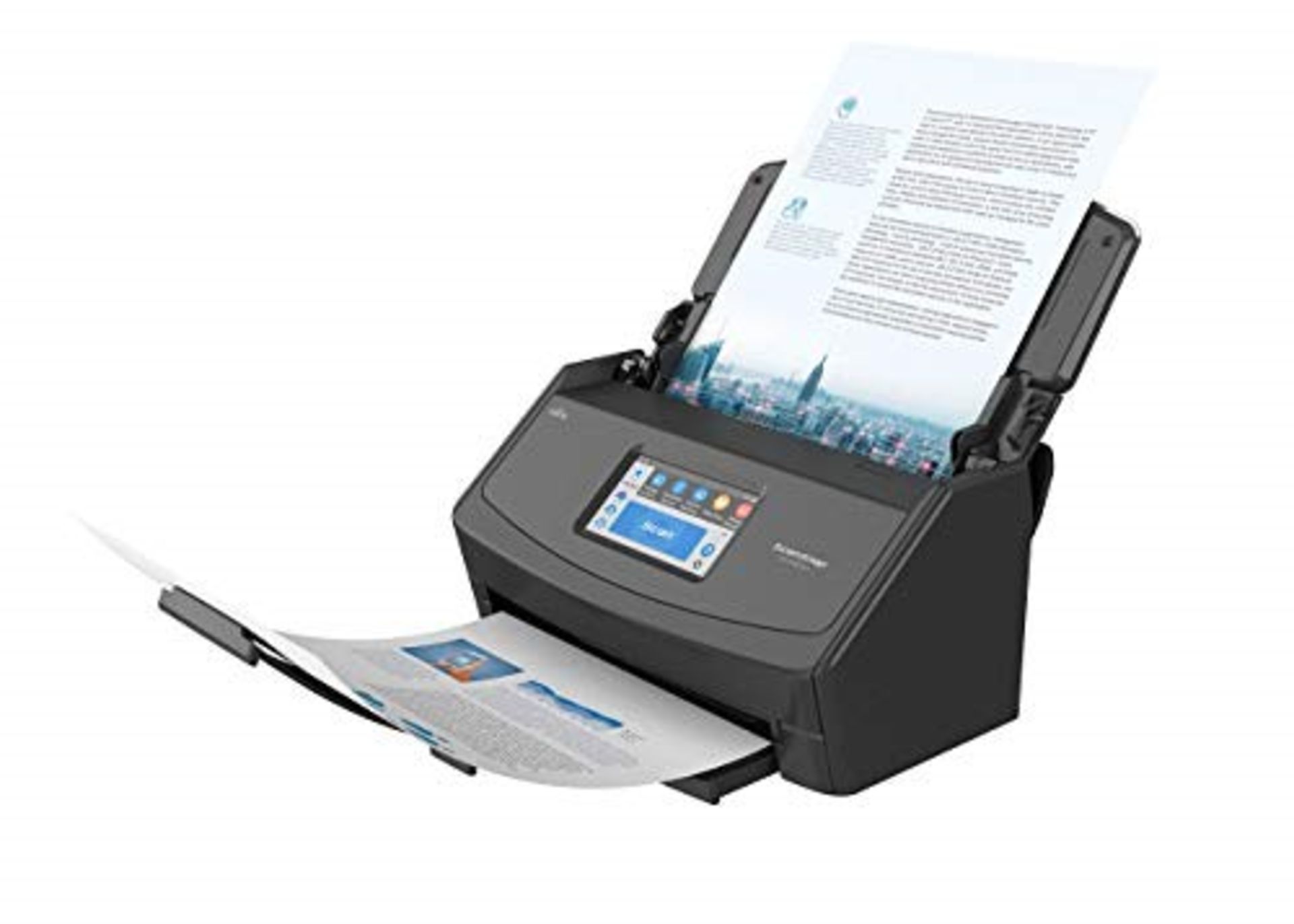 RRP £392.00 ScanSnap iX1500 Black Document Scanner  Desktop, A4, Double Sided with WiFi, Touchs