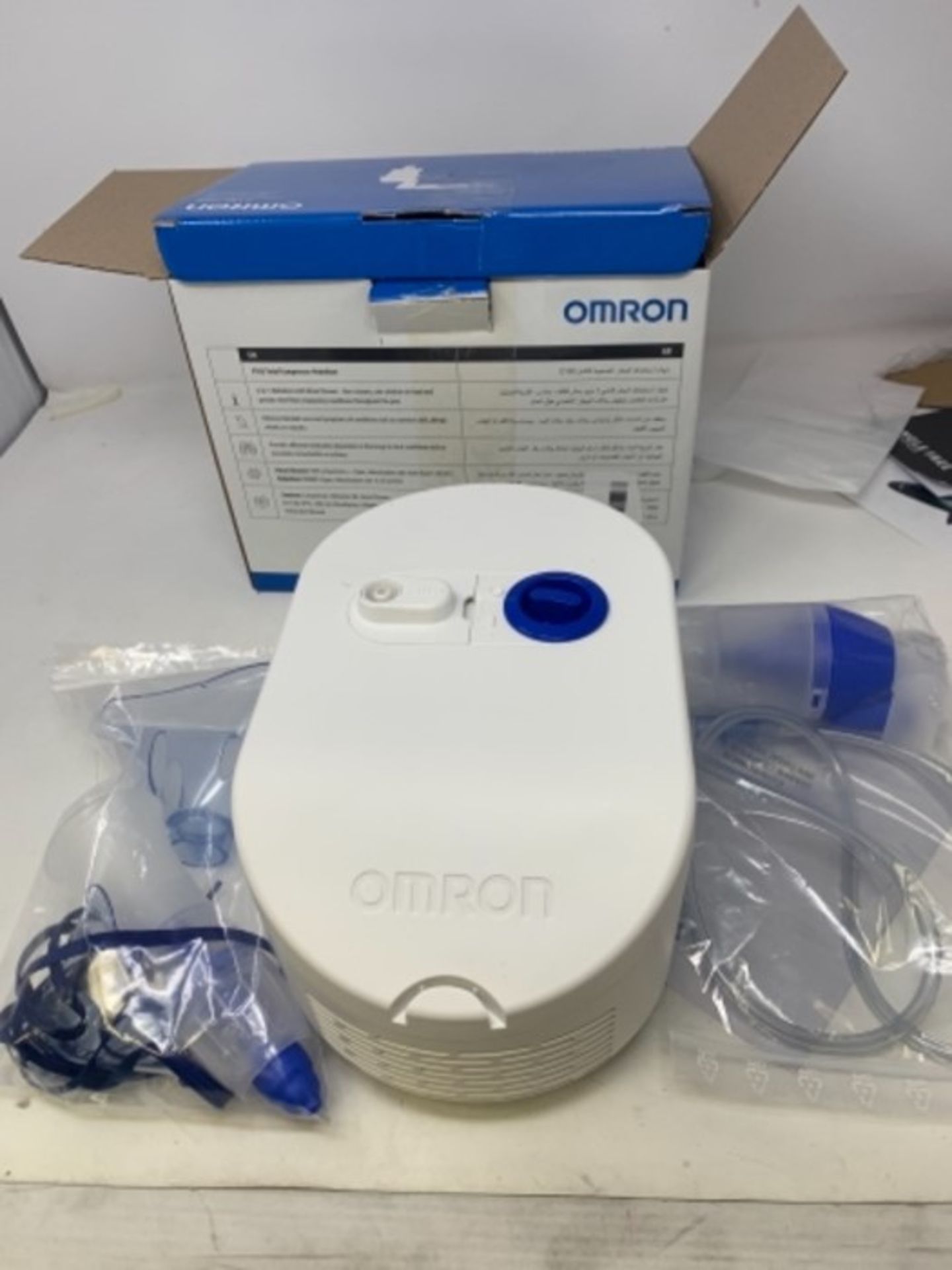 OMRON C102 Total 2-in-1 Nebuliser with Nasal Shower - Image 2 of 2