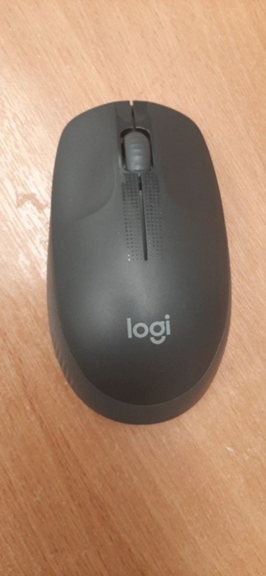 Logitech Wireless Mouse M190, Full Size Ambidextrous Curve Design, USB Receiver, Preci - Image 2 of 2