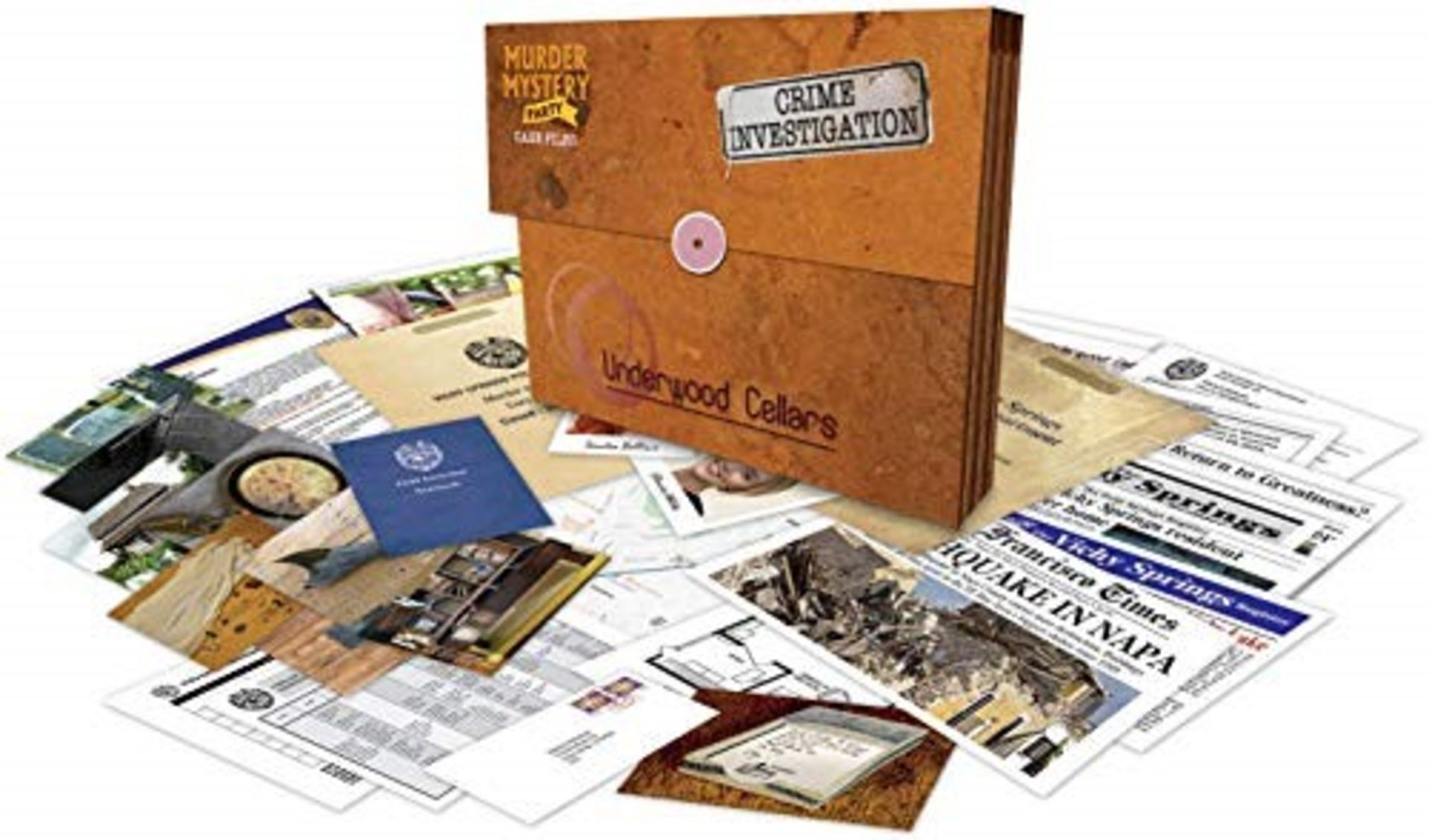 University Games 33280 Murder Mystery Party Case Files