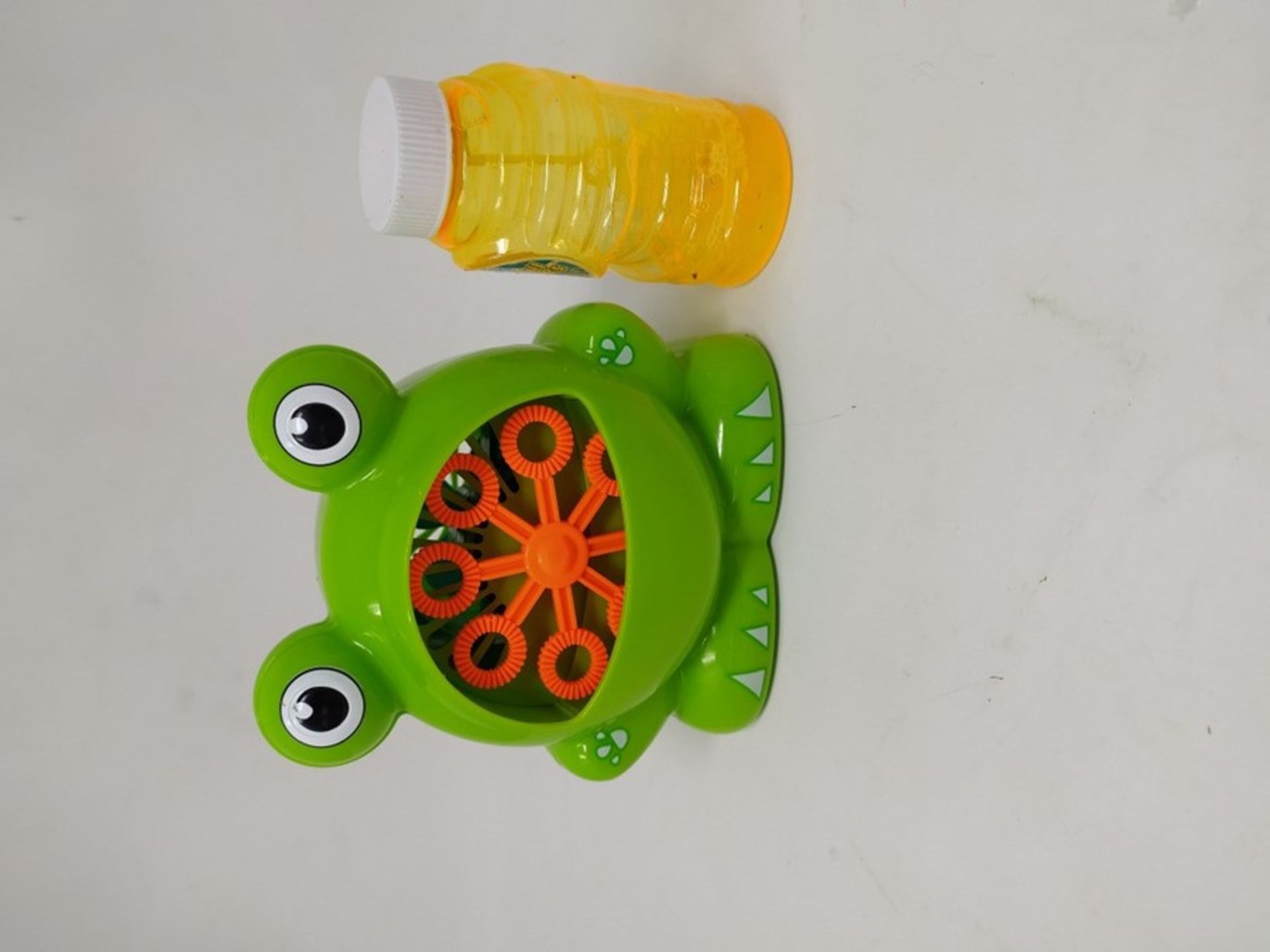 Gamez Jam Frog Bubble Machine for kids, toddlers, babies, grown-ups, even dogs. Bubble - Image 2 of 2