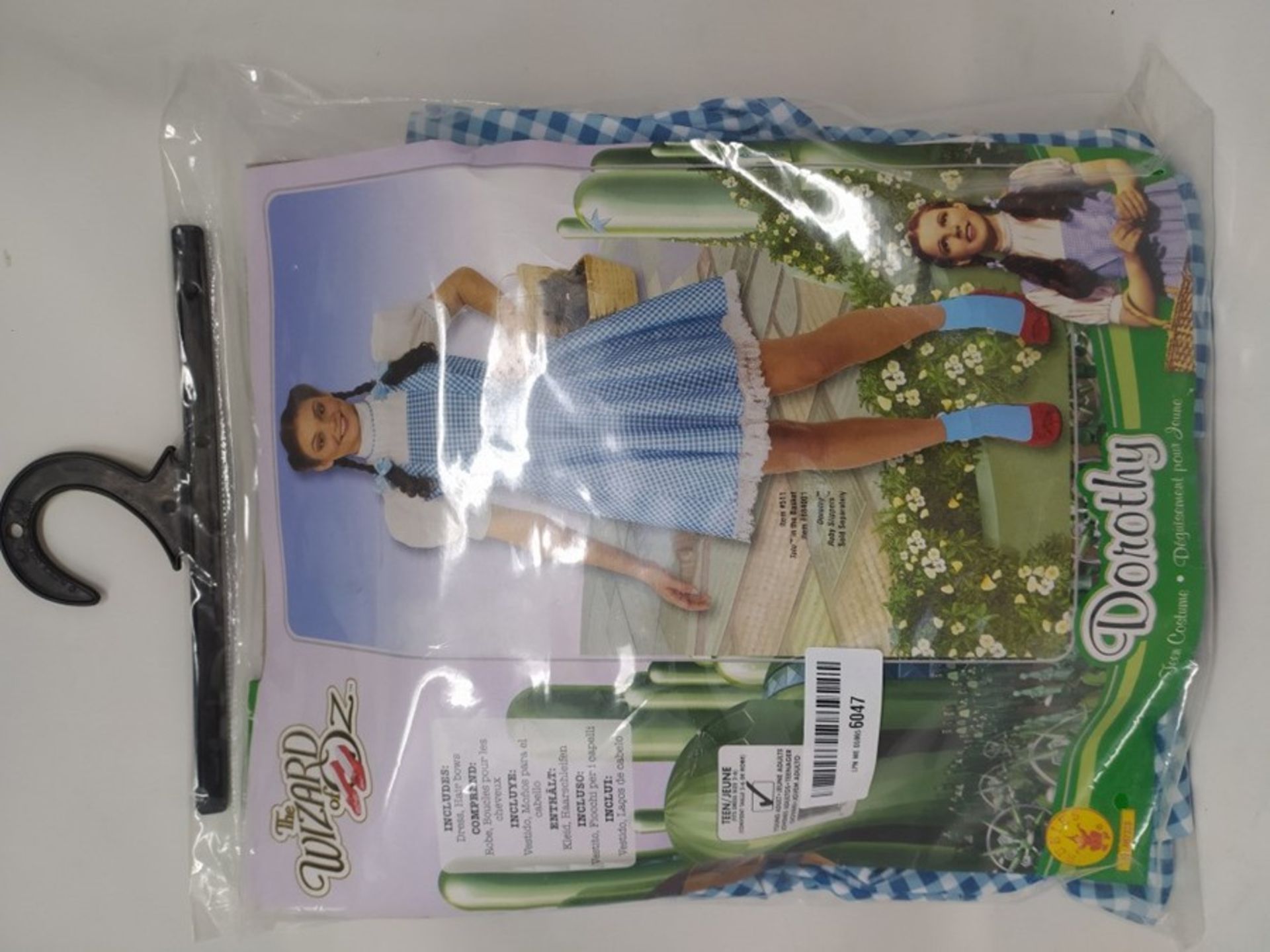 Rubie's Official 887378 Wizard of Oz - Dorothy Costume - Teen - Blue/white - Image 2 of 3